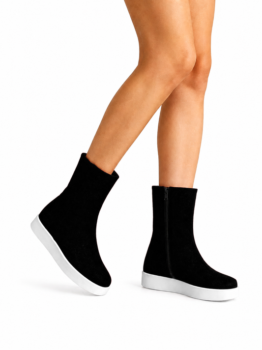 BLACK SUEDE RUBEN
