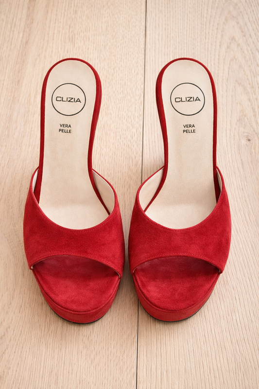 LIPSEY RED SUEDE