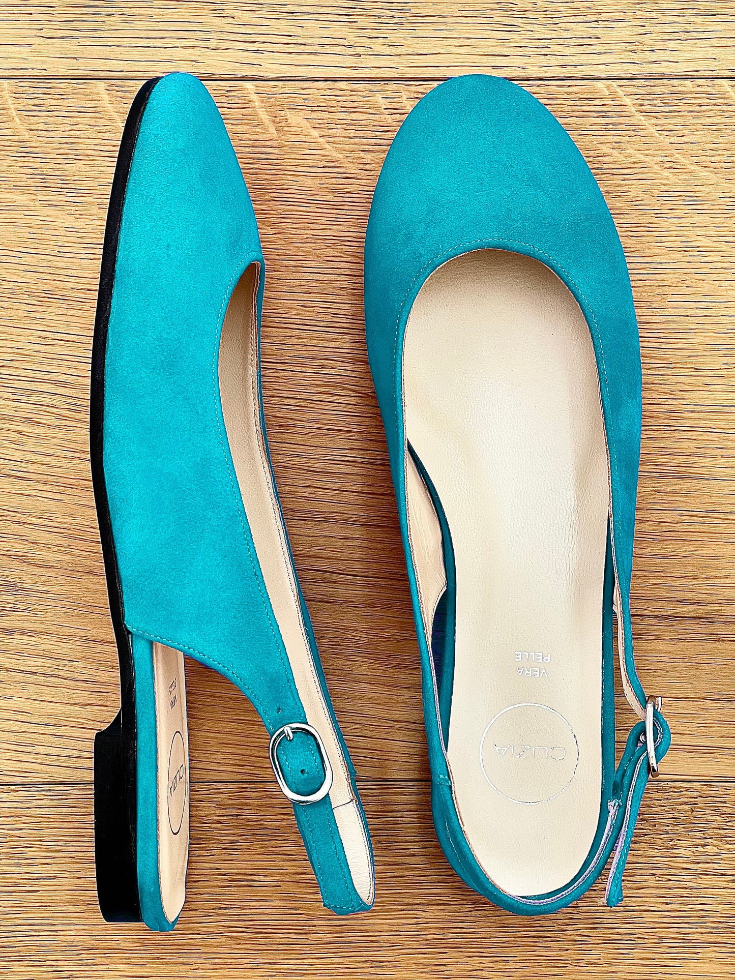 MAGGIE TURQUOISE SUEDE