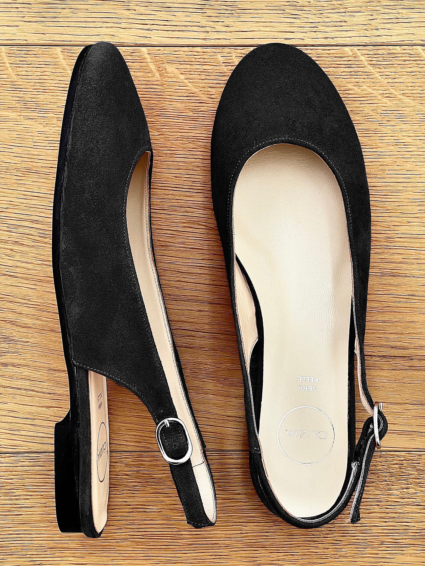 MAGGIE BLACK SUEDE