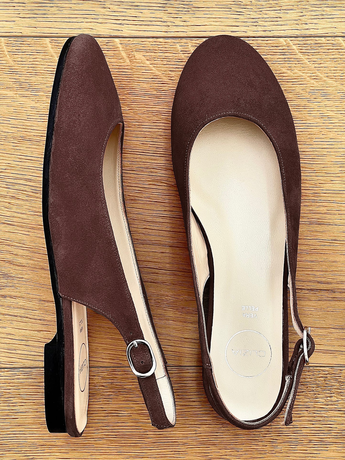 MAGGIE BROWN SUEDE