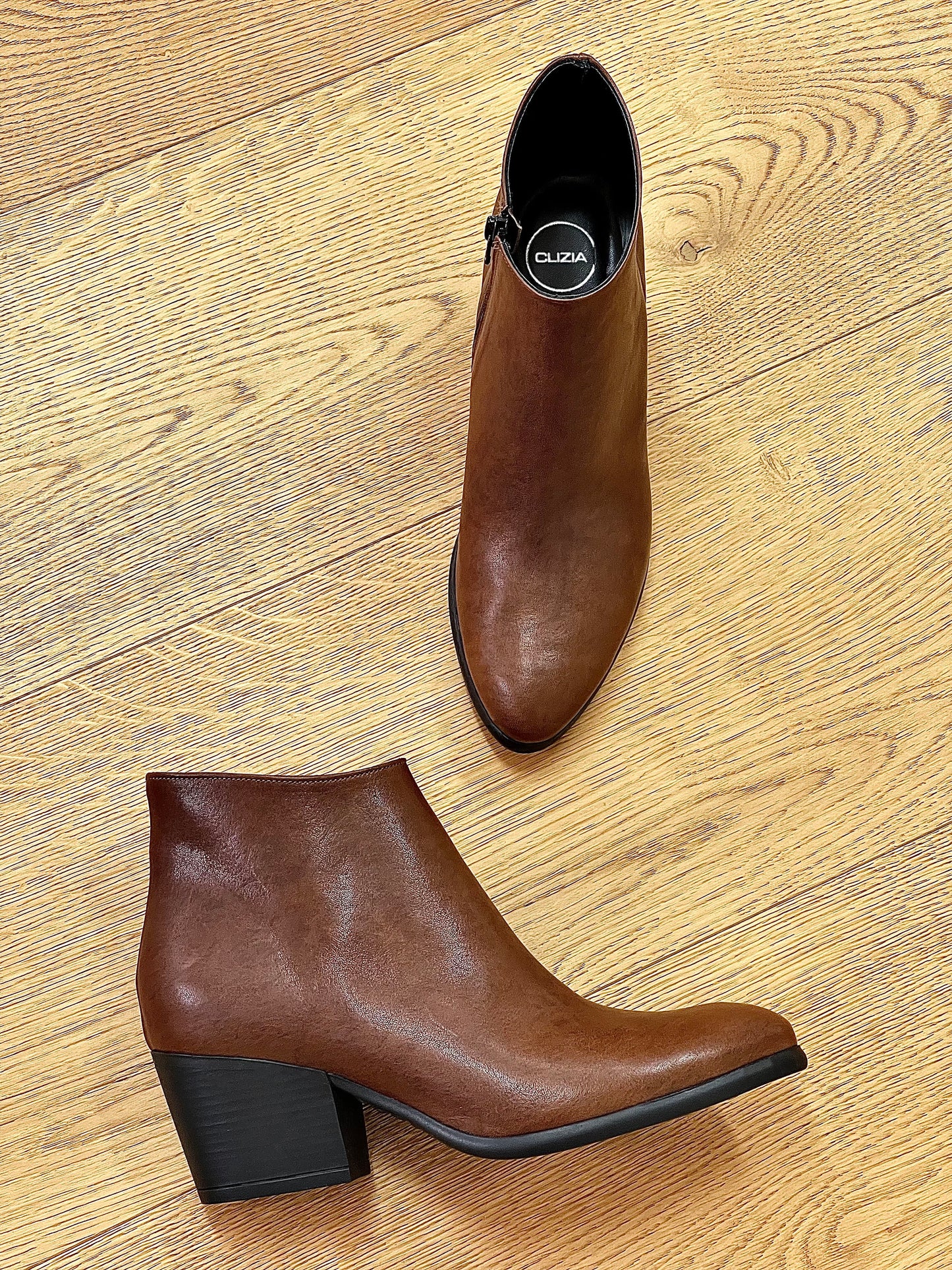 ELISABET LEATHER COGNAC