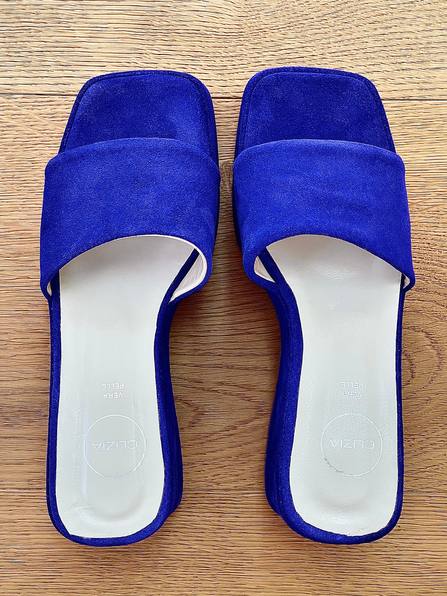 CONNIE BLUE SUEDE