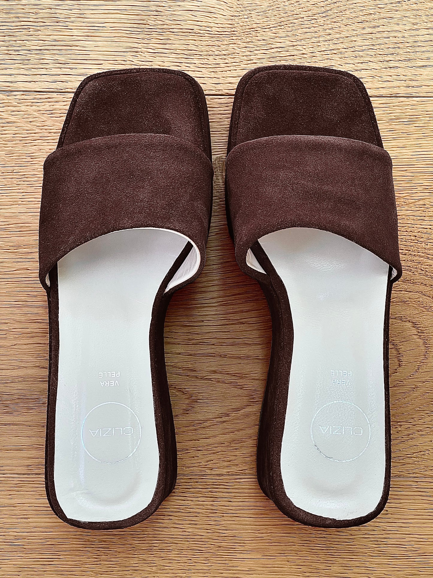 CONNIE BROWN SUEDE