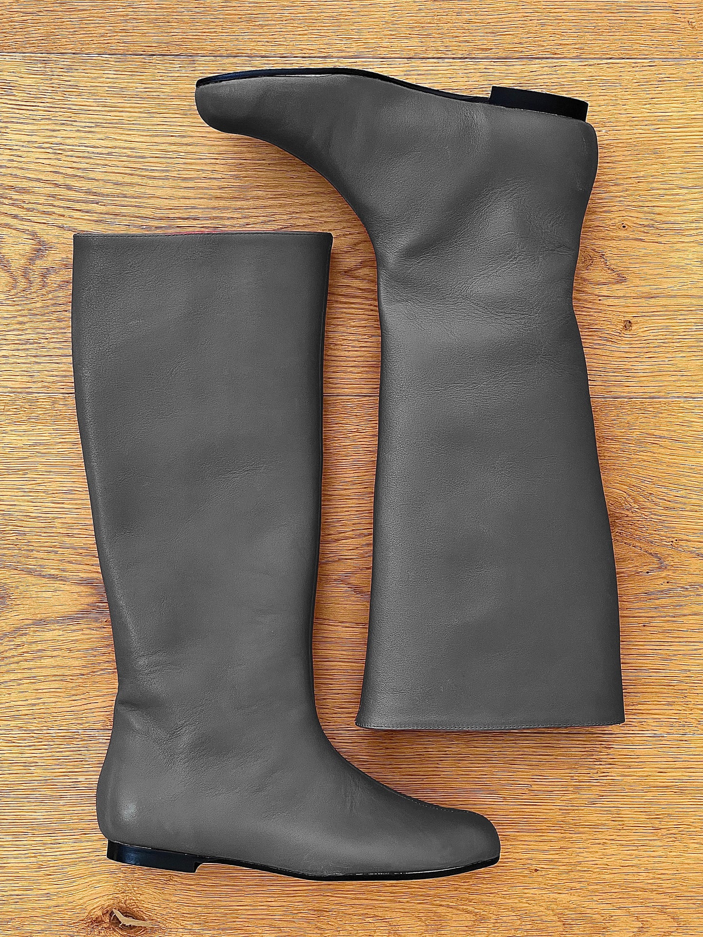 CINDY LEATHER GRAY