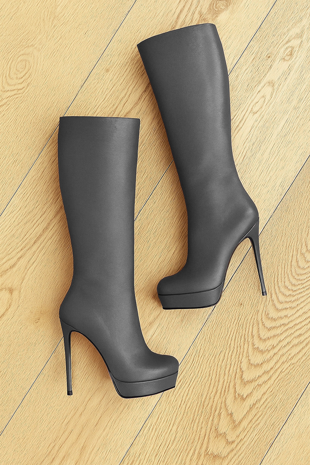 URSULA LEATHER GRAY