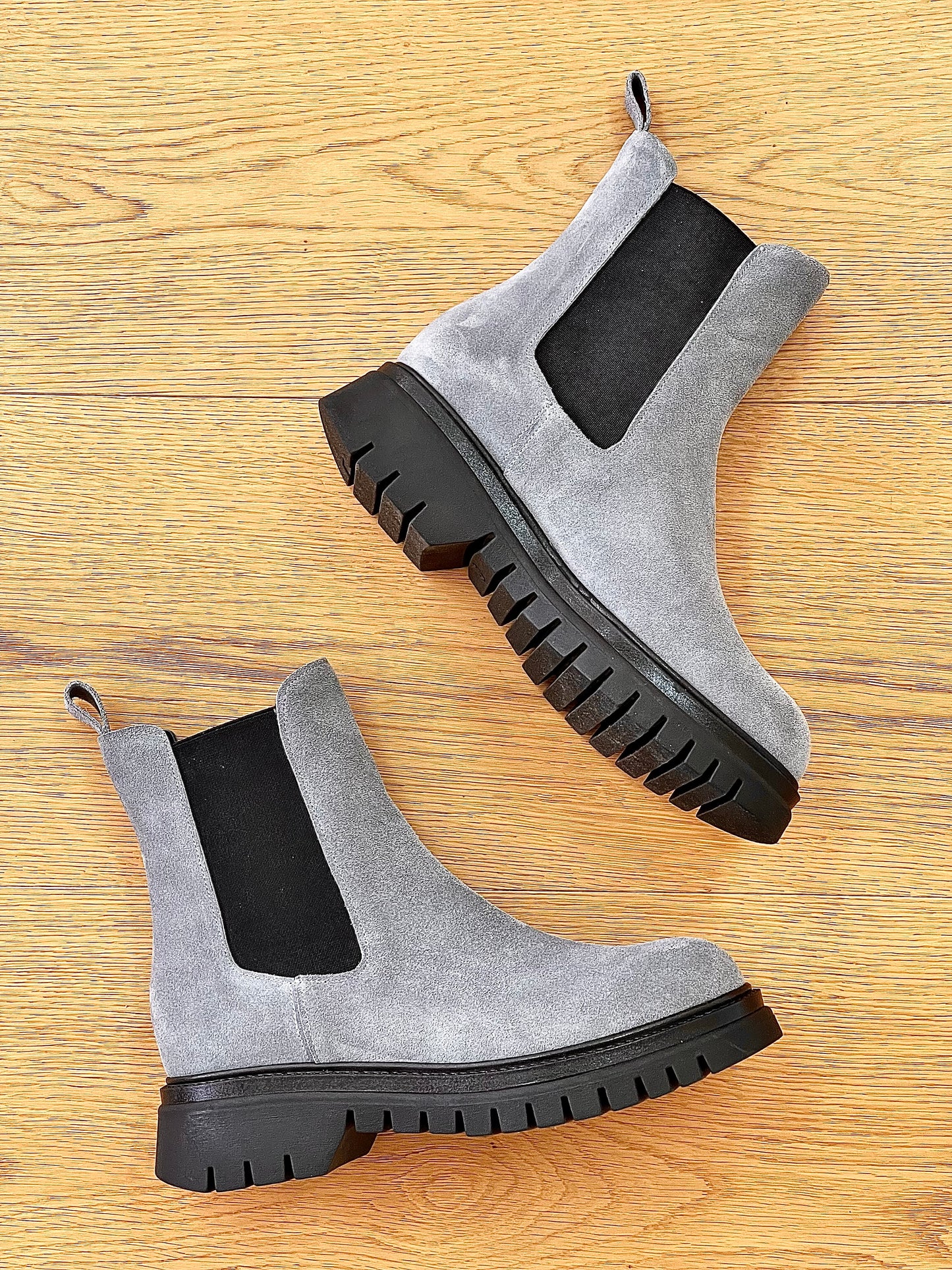 KAREN SUEDE GRAY