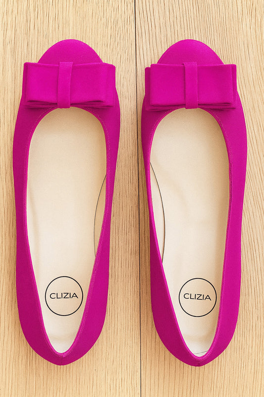 KENDRA FUCHSIA SUEDE