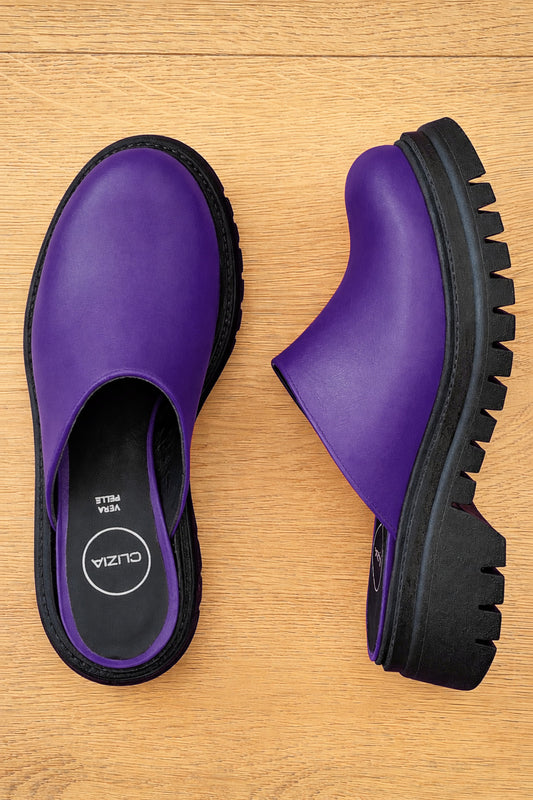 EXOTIC PURPLE LEATHER