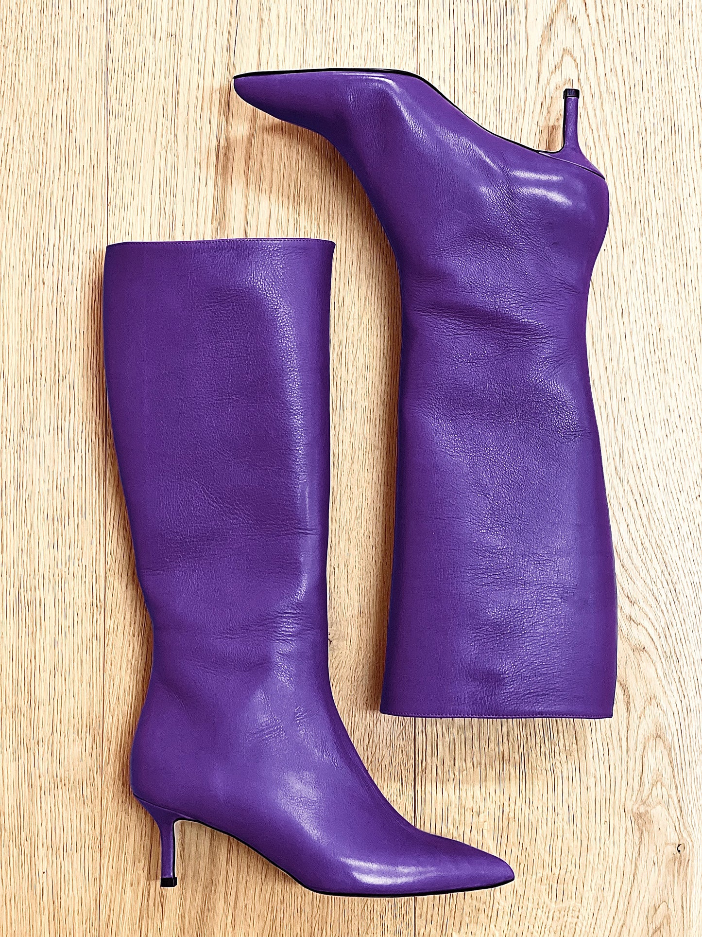 MELISSA PURPLE LEATHER