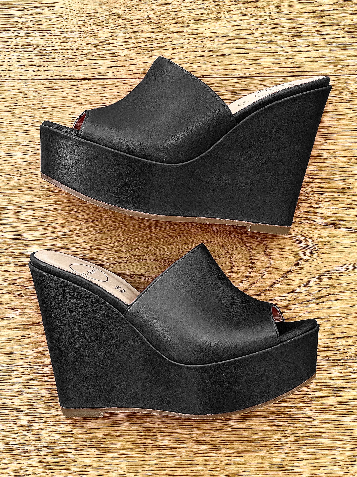 EMMA LEATHER BLACK