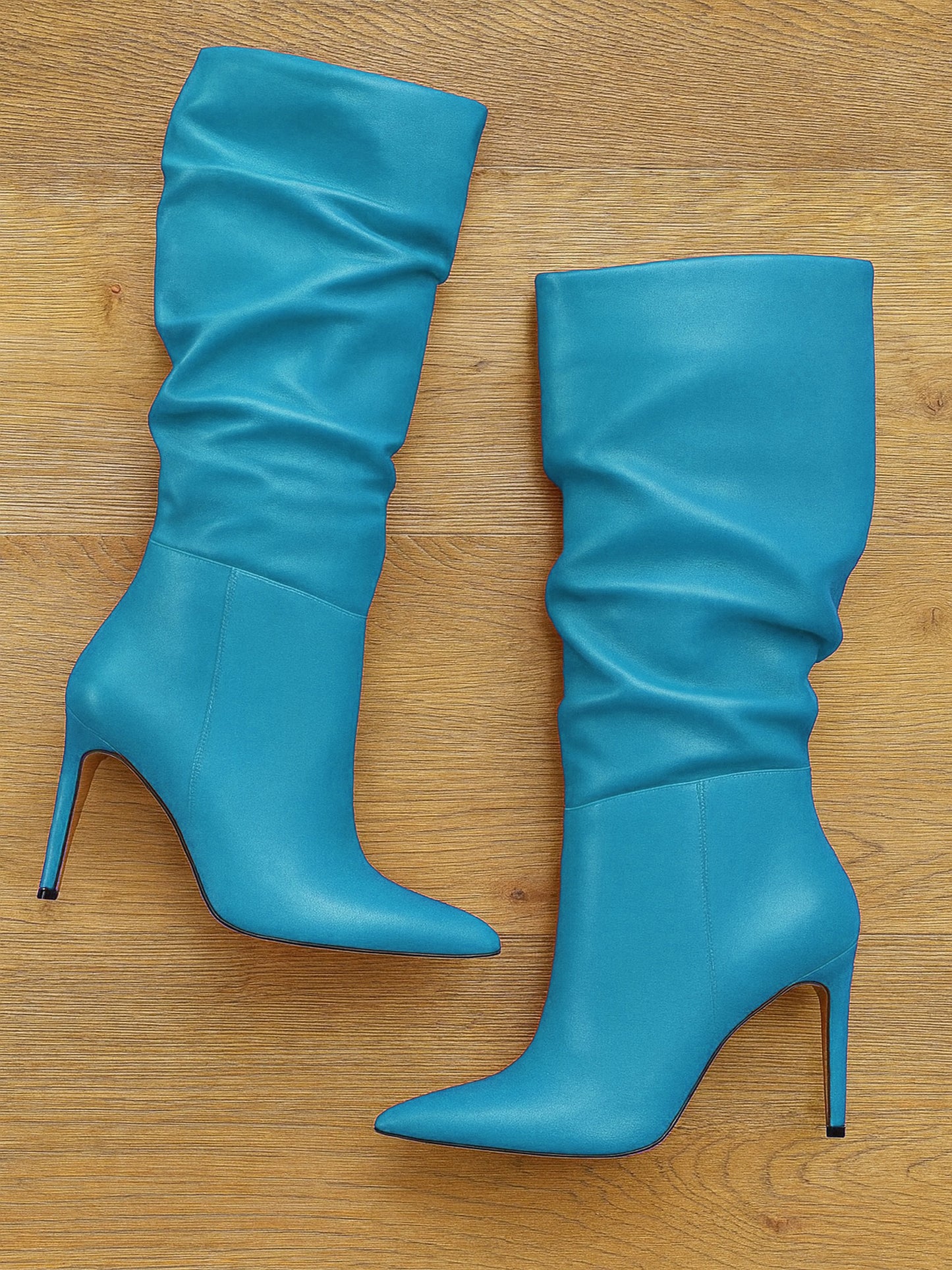 ARZU LEATHER BLUE