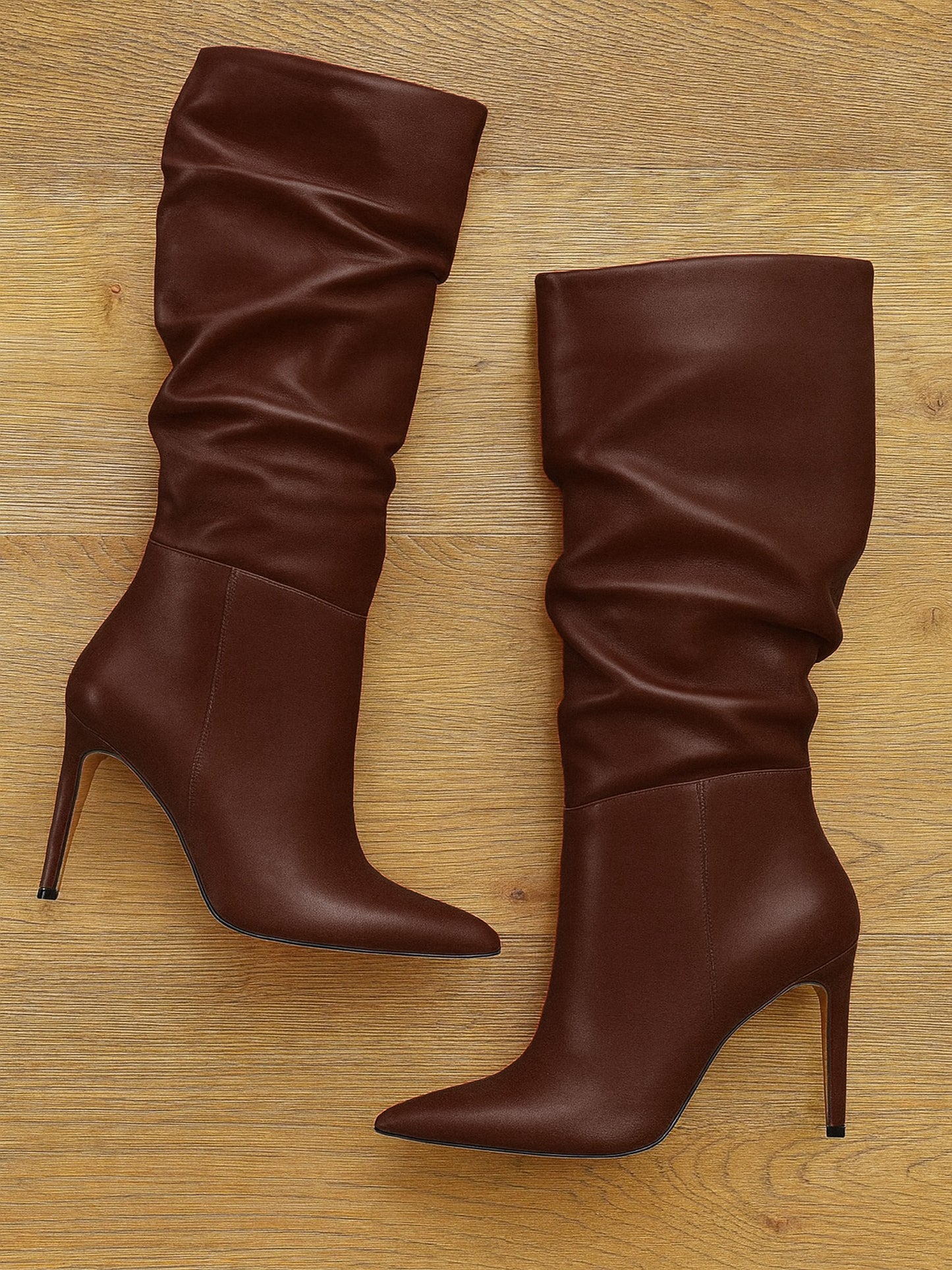 ARZU BROWN LEATHER