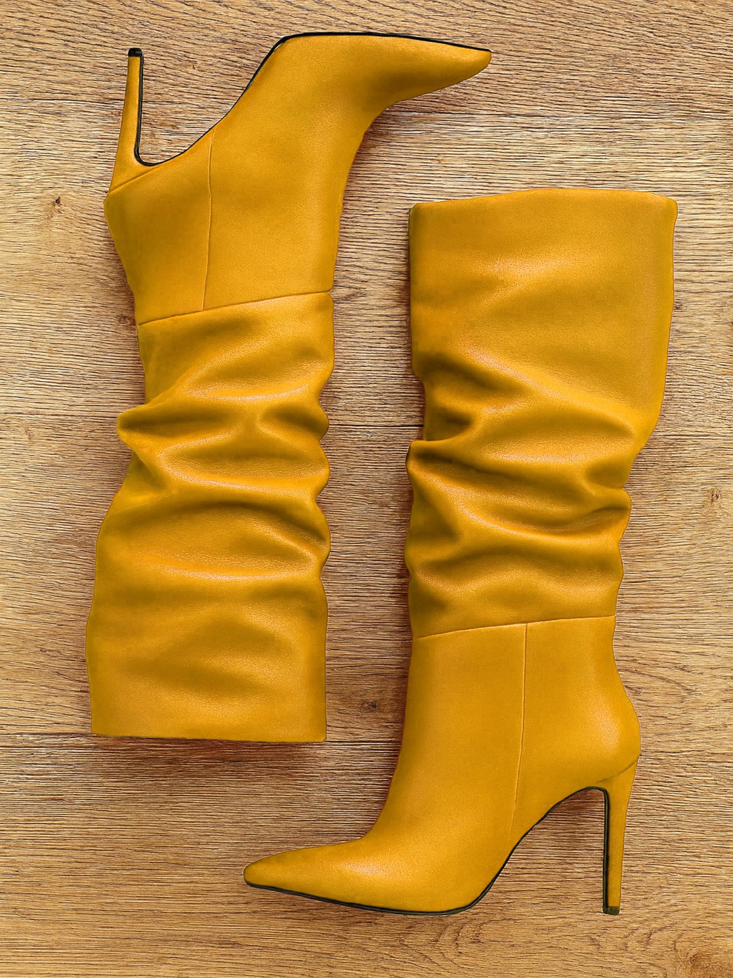 ARZU LEATHER OCHRE