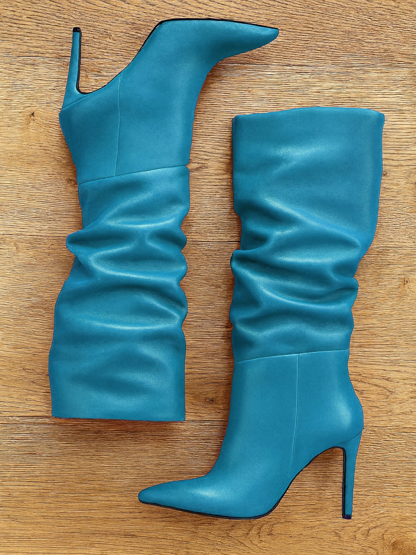 ARZU LEATHER BLUE