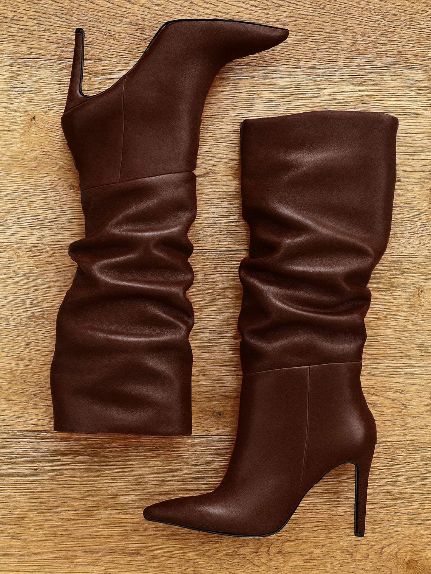 ARZU BROWN LEATHER