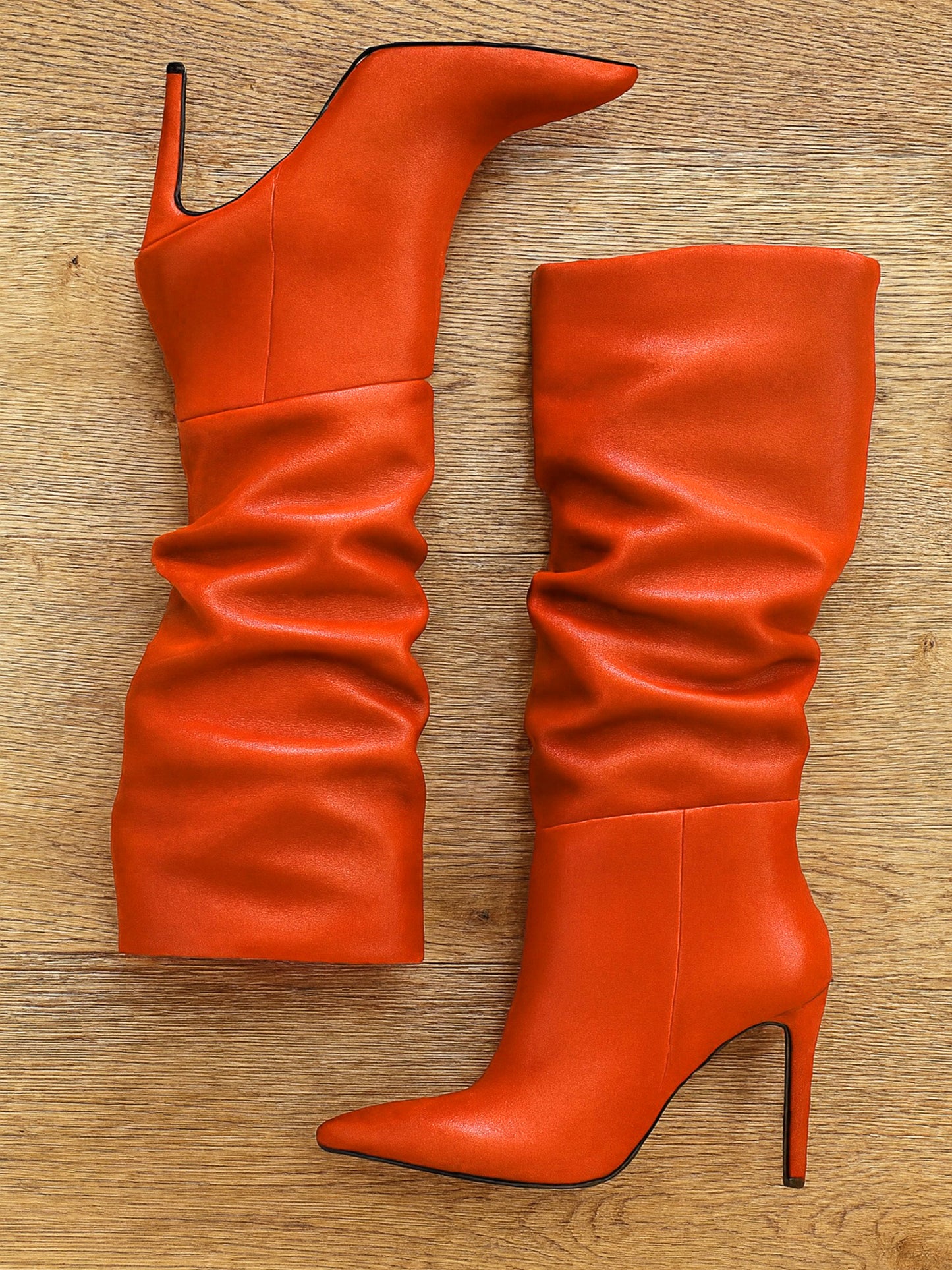 ARZU ORANGE LEATHER