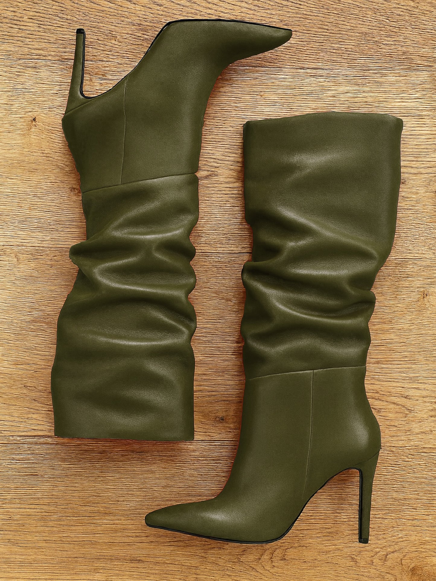 ARZU KHAKI LEATHER