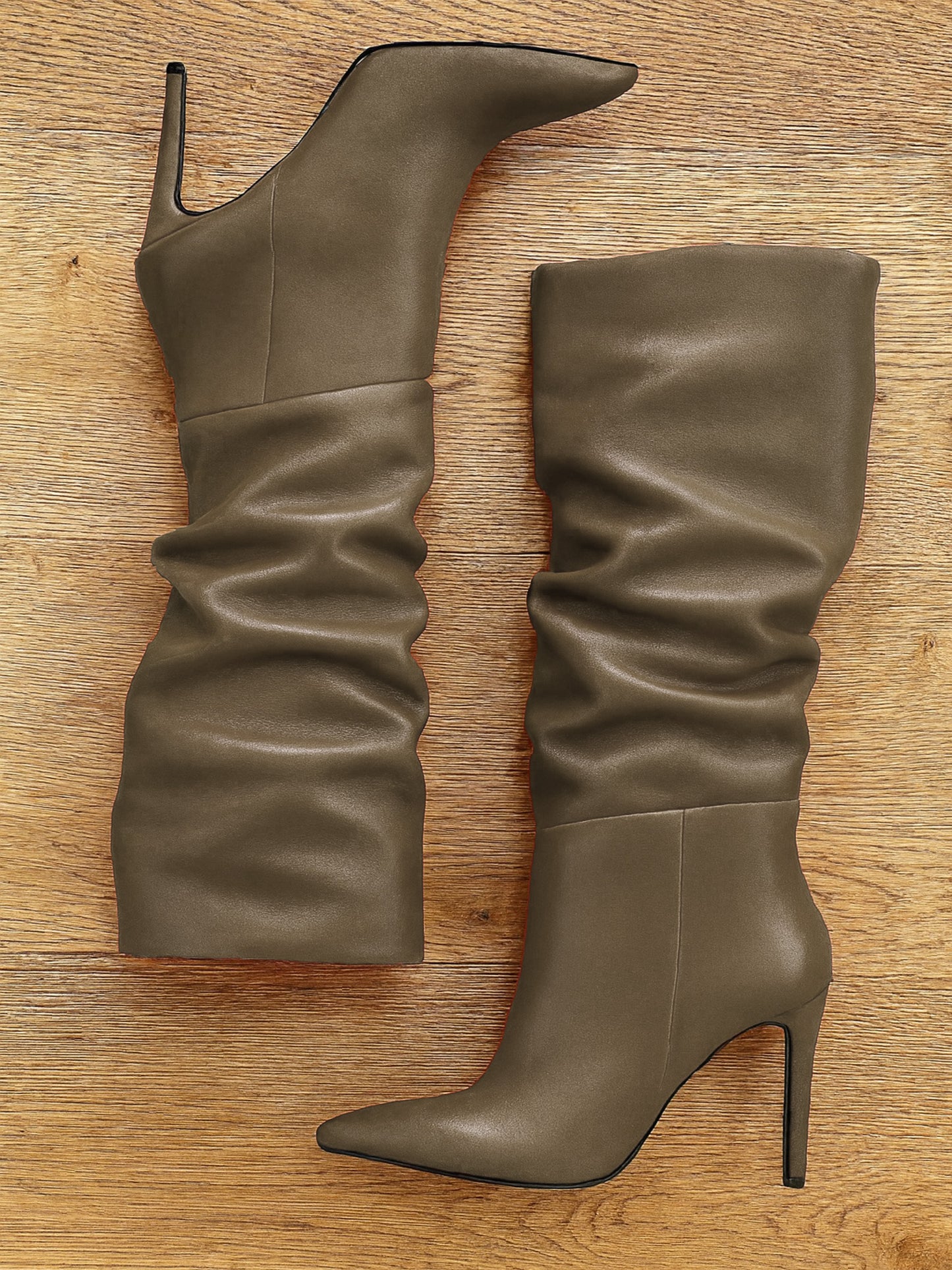 ARZU TAUPE LEATHER