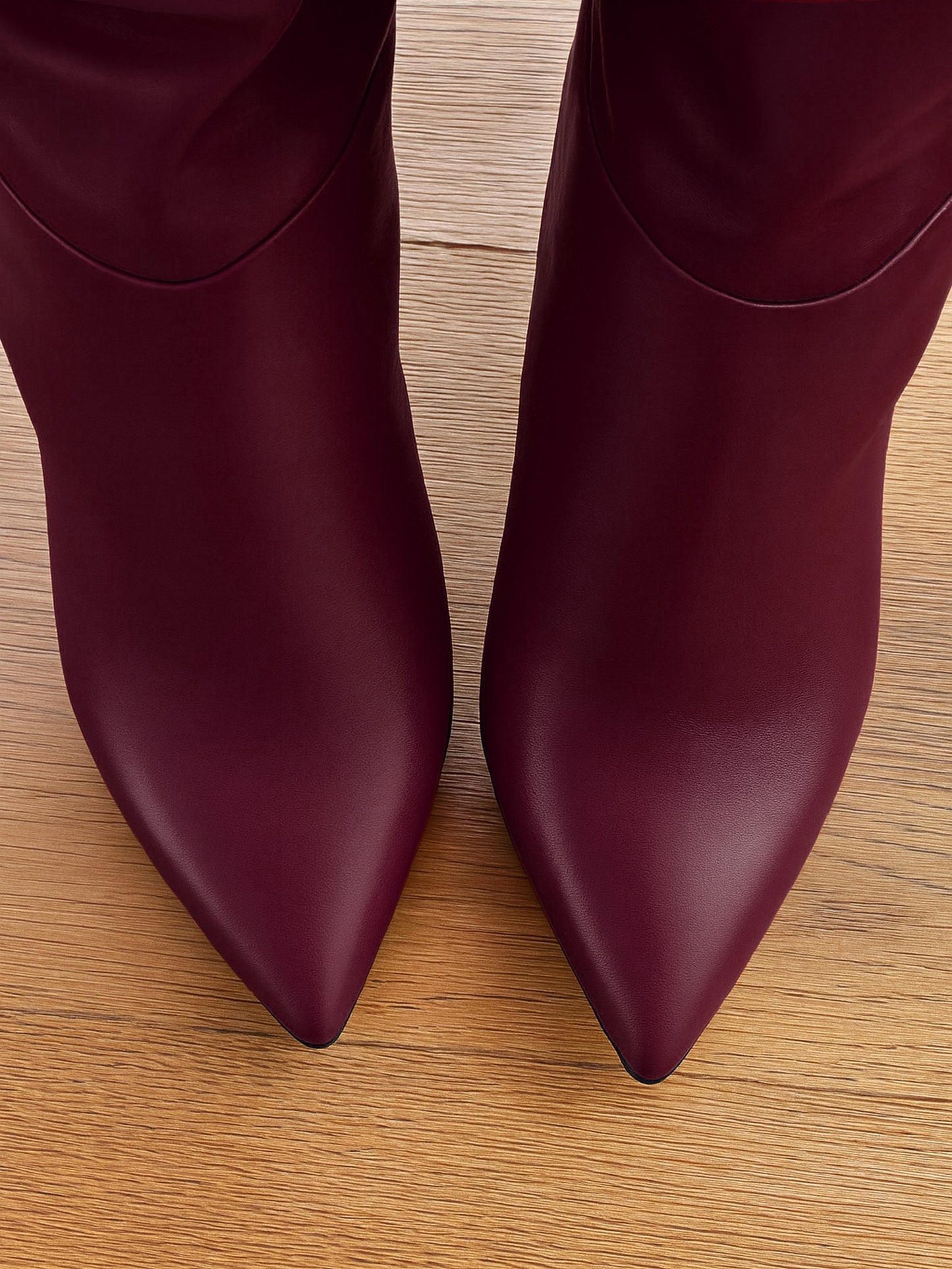 ARZU BURGUNDY LEATHER
