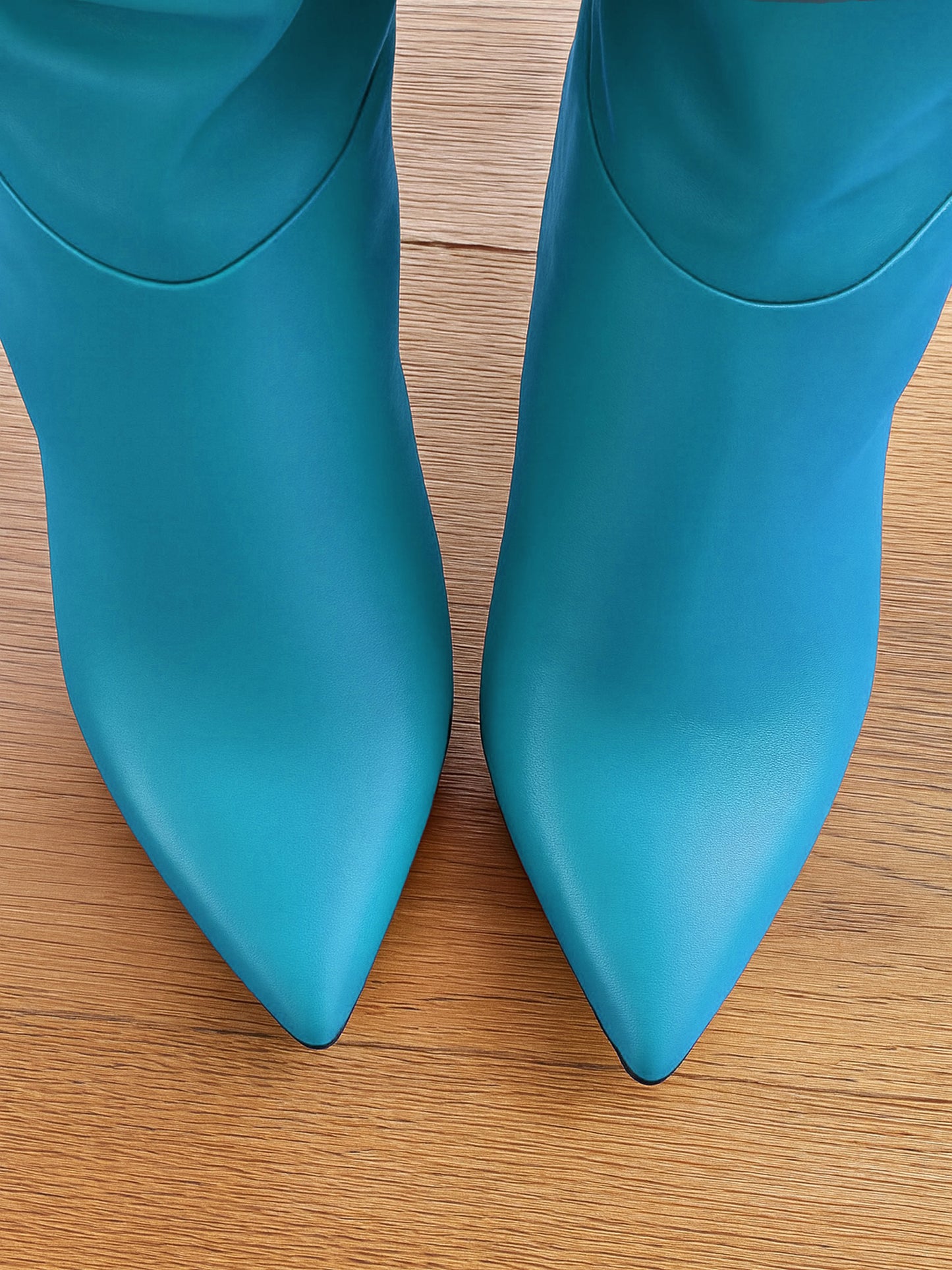 ARZU LEATHER BLUE