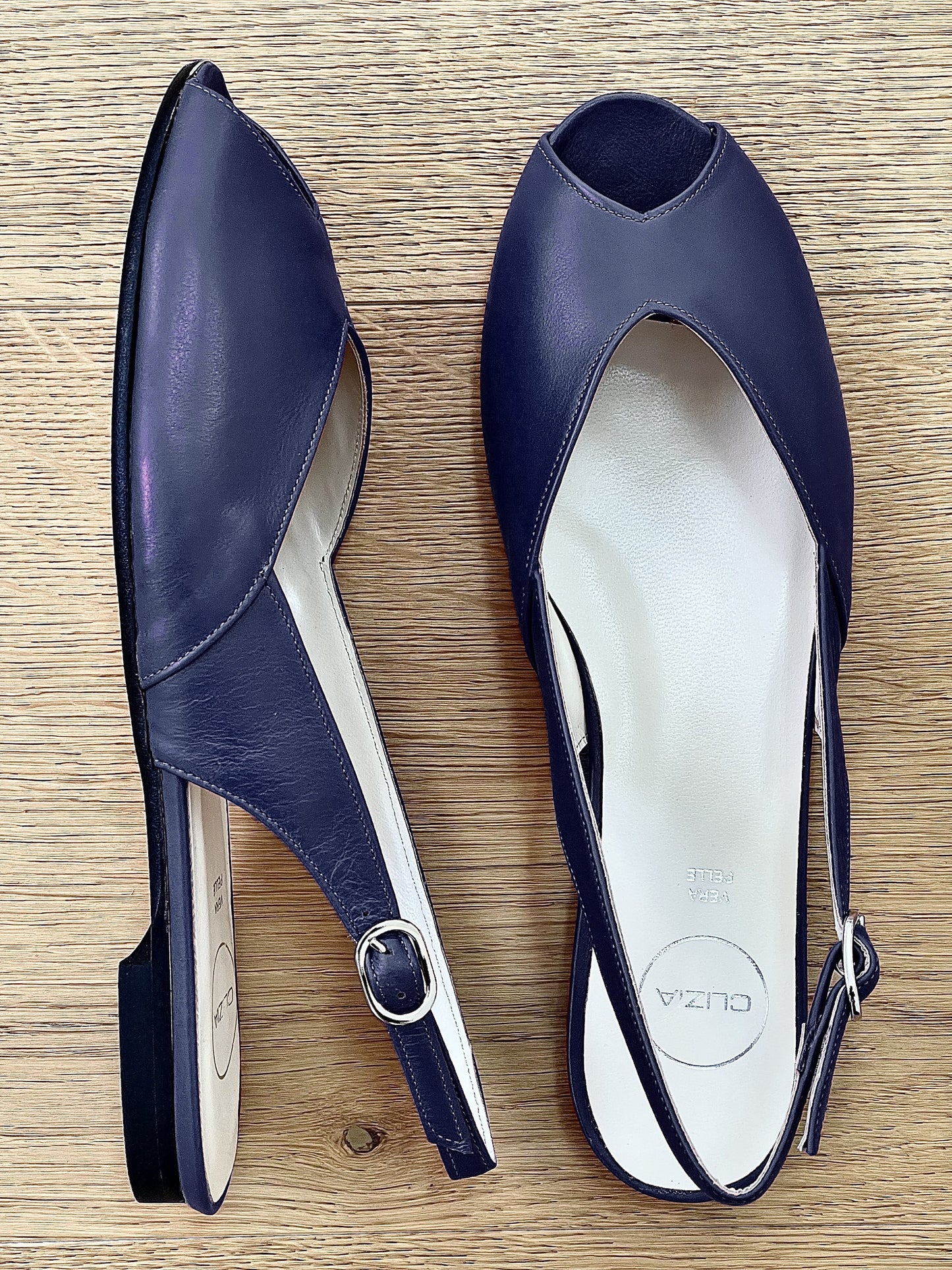 CECIL BLUE LEATHER