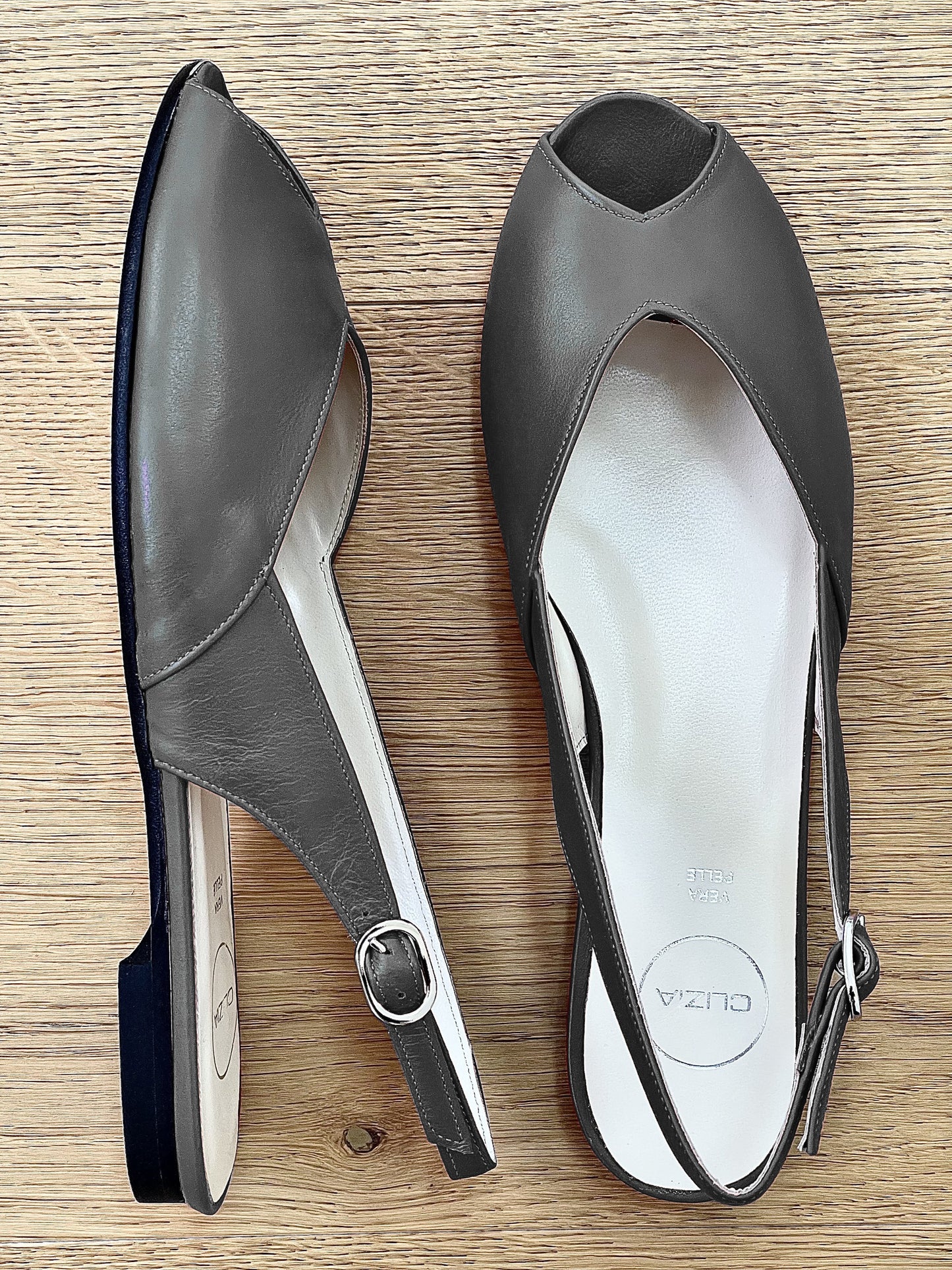 CECIL LEATHER GRAY