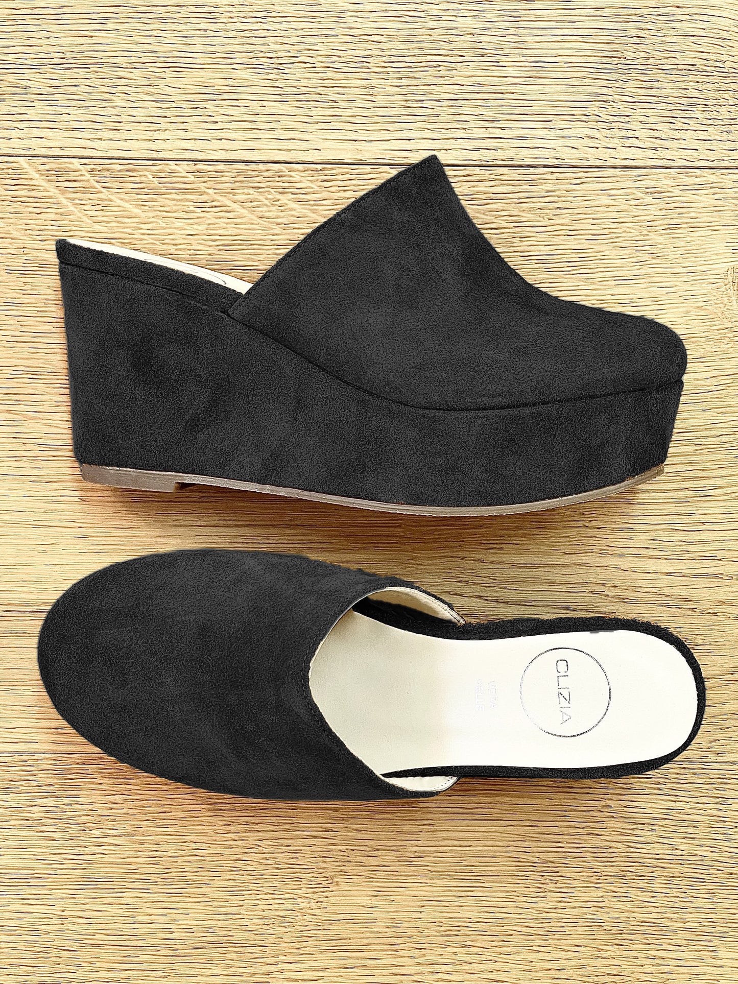 RAISSA BLACK SUEDE