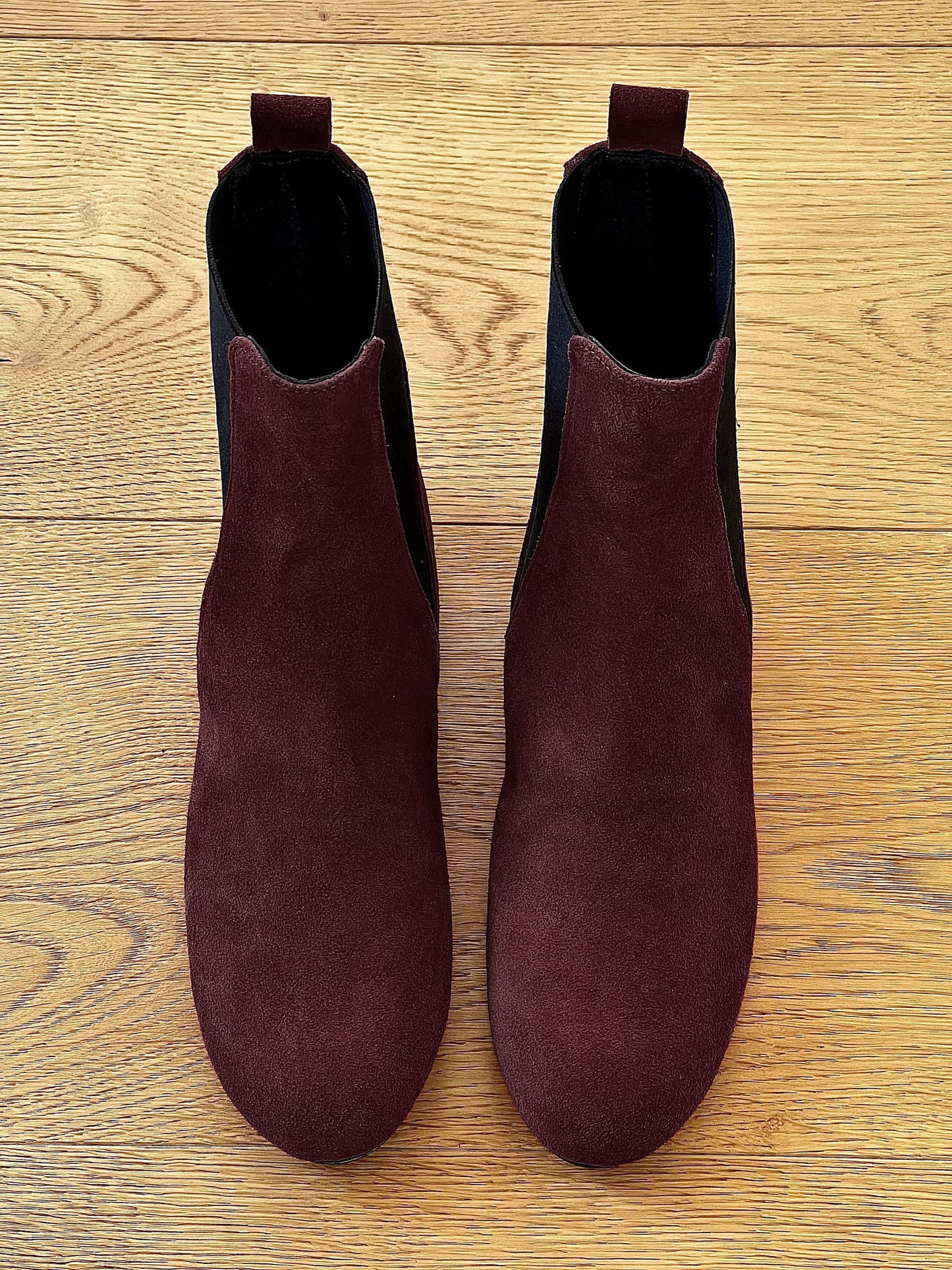 BURGUNDY SUEDE RALF