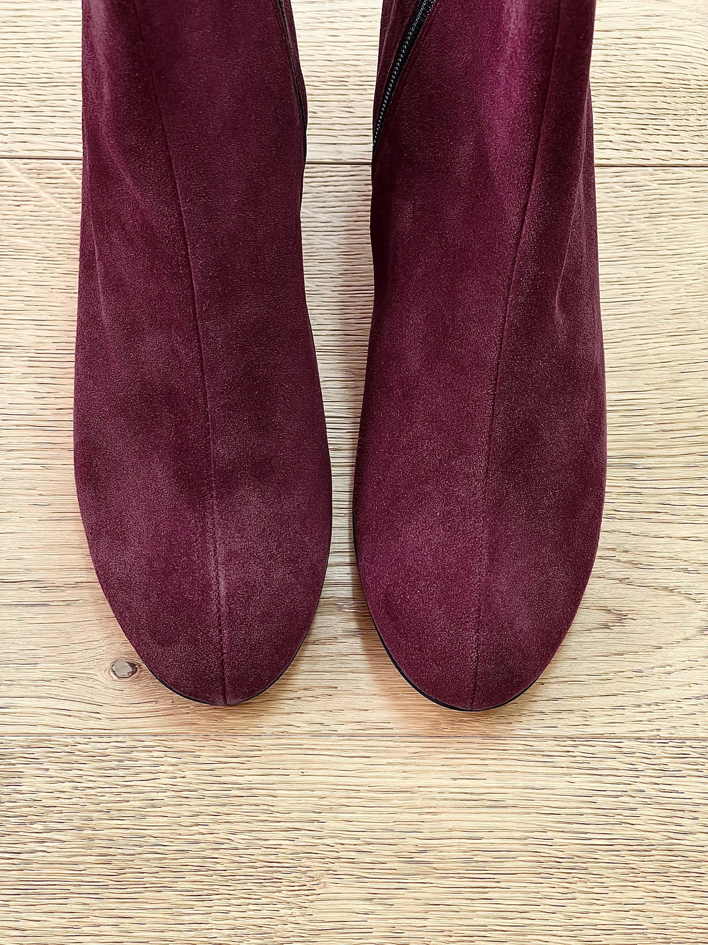 LUCAS BURGUNDY SUEDE