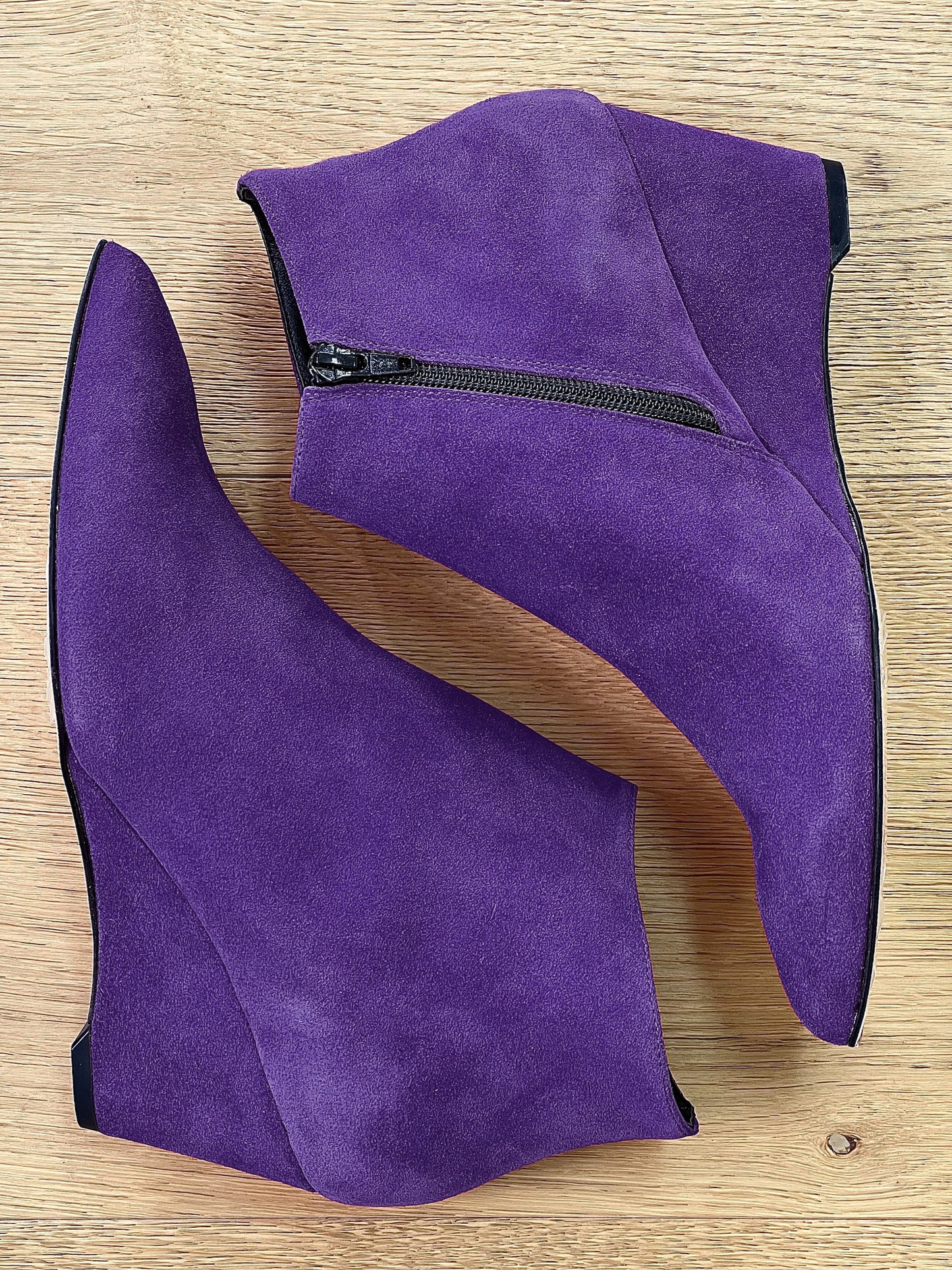 PURPLE SUEDE KRYSHA