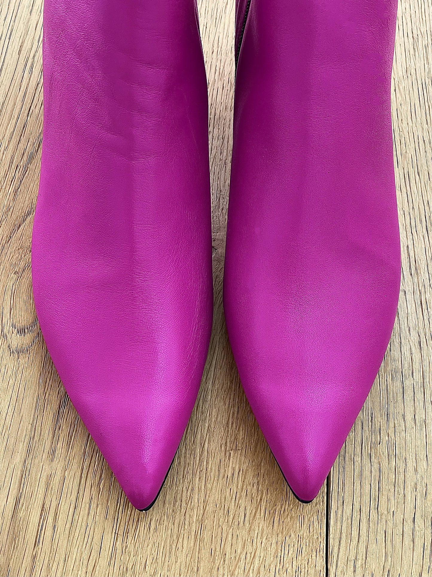 NICK LEATHER FUCHSIA