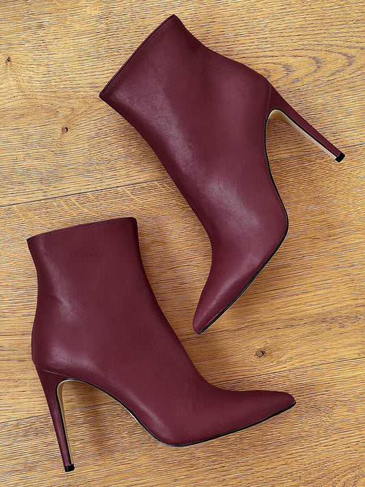 BORN BURGUNDY LEATHER