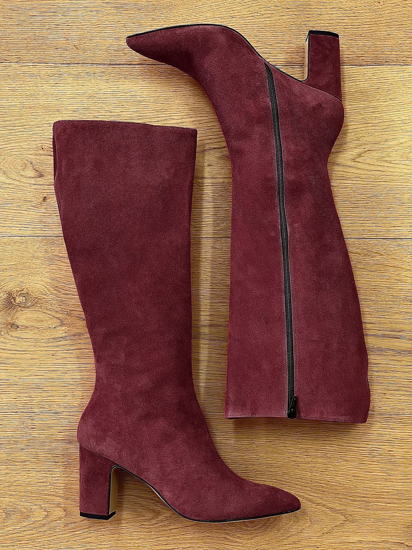 MARK BURGUNDY SUEDE