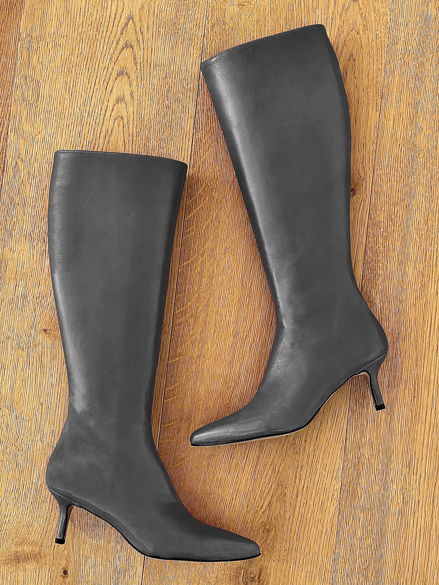 CANDY LEATHER GRAY