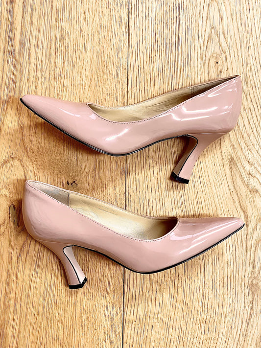 JOAN NUDE PATENT LEATHER