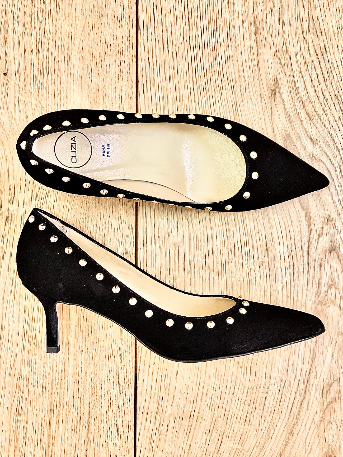 LUANA BLACK SUEDE