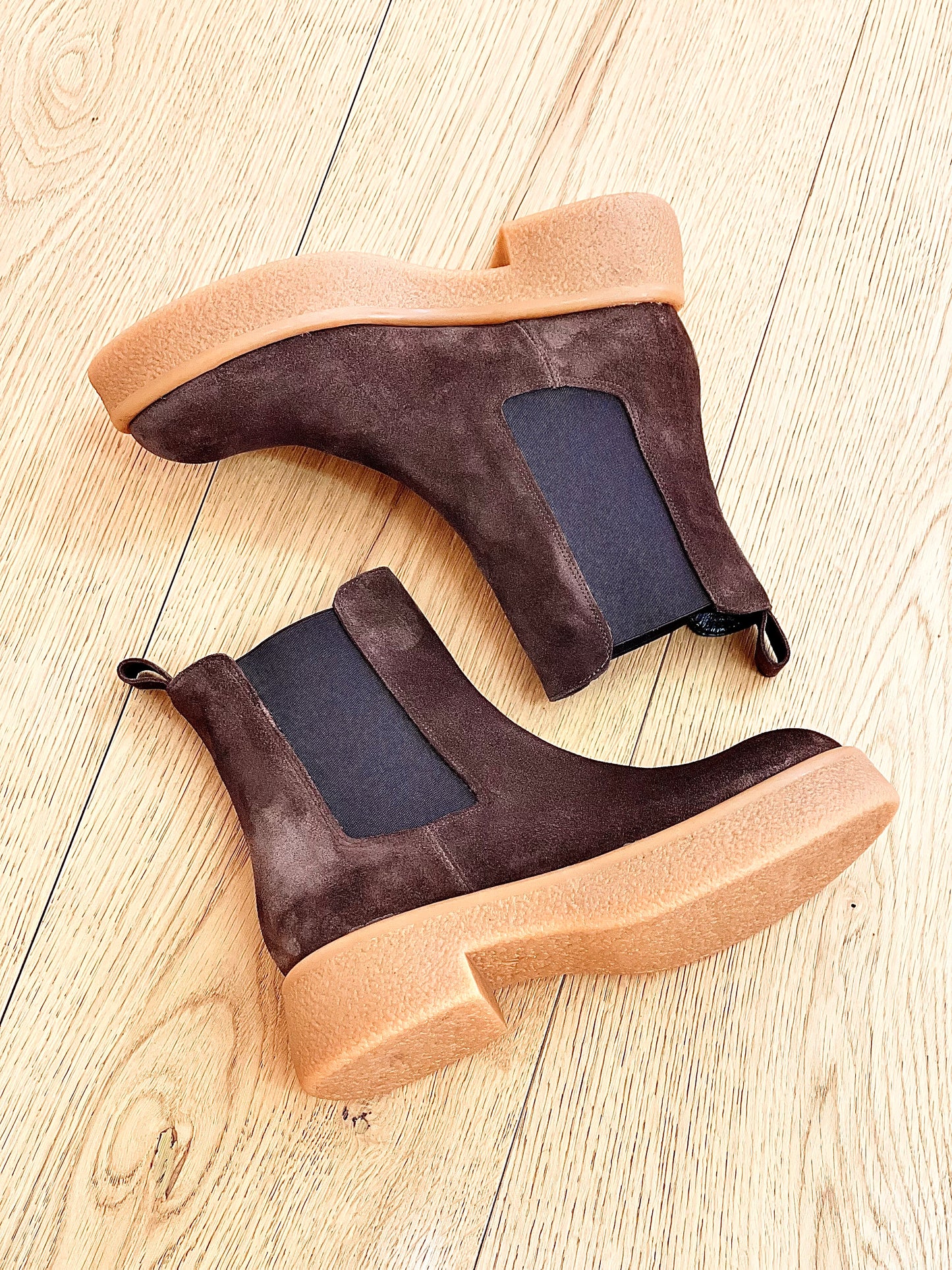 BROWN SUEDE NIZZA
