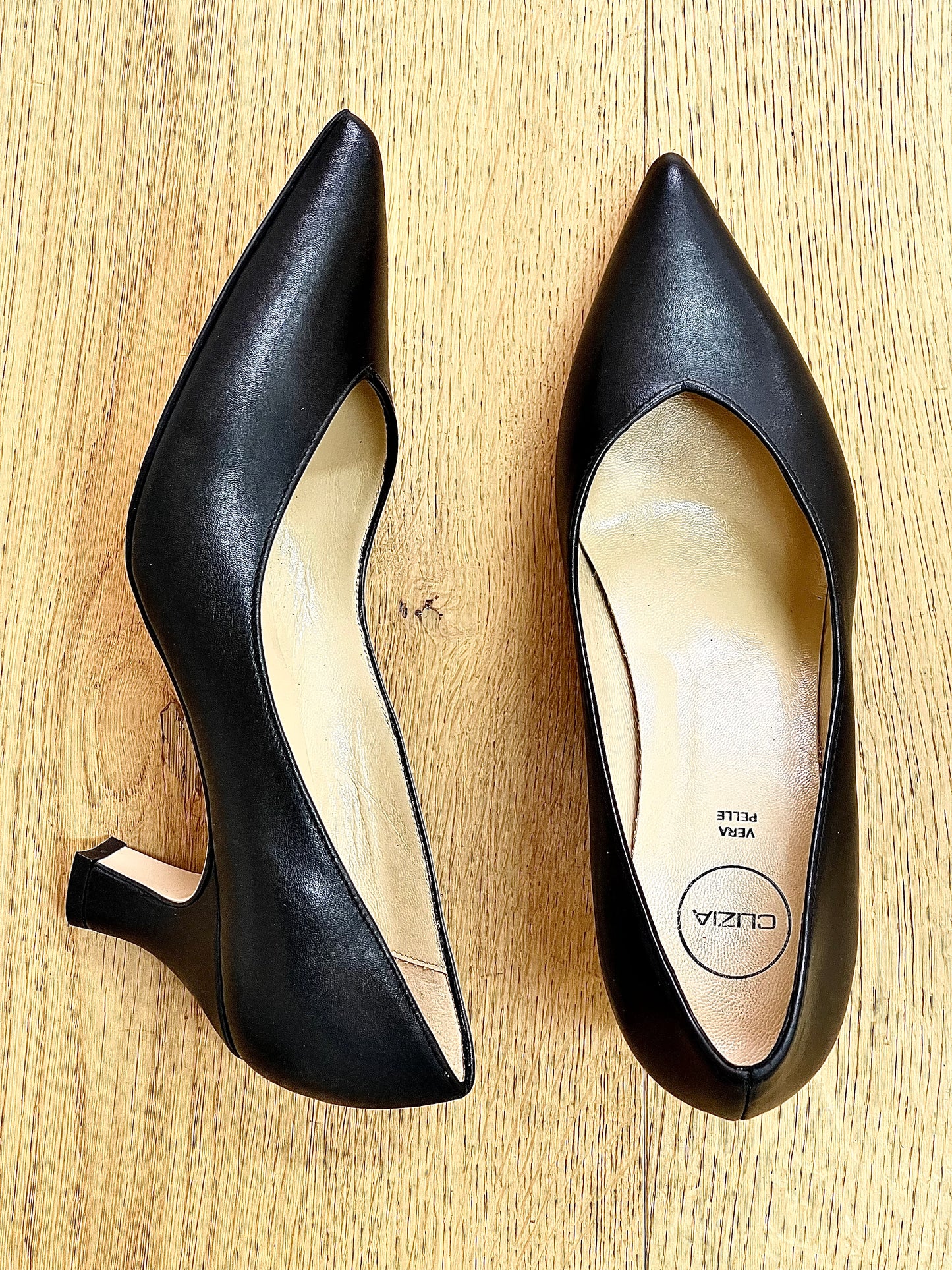 JENNA LEATHER BLACK