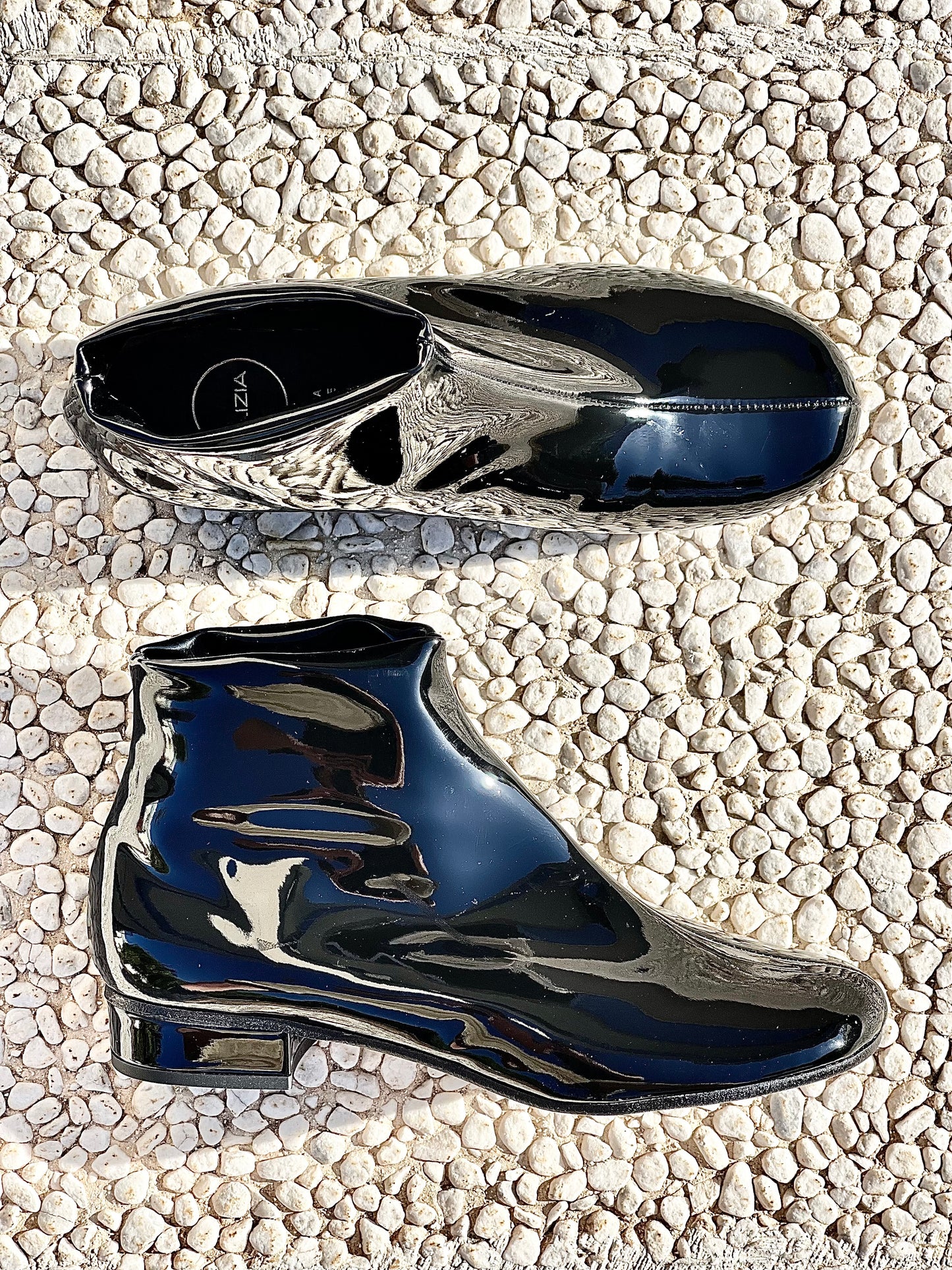 CALVIN BLACK PATENT LEATHER