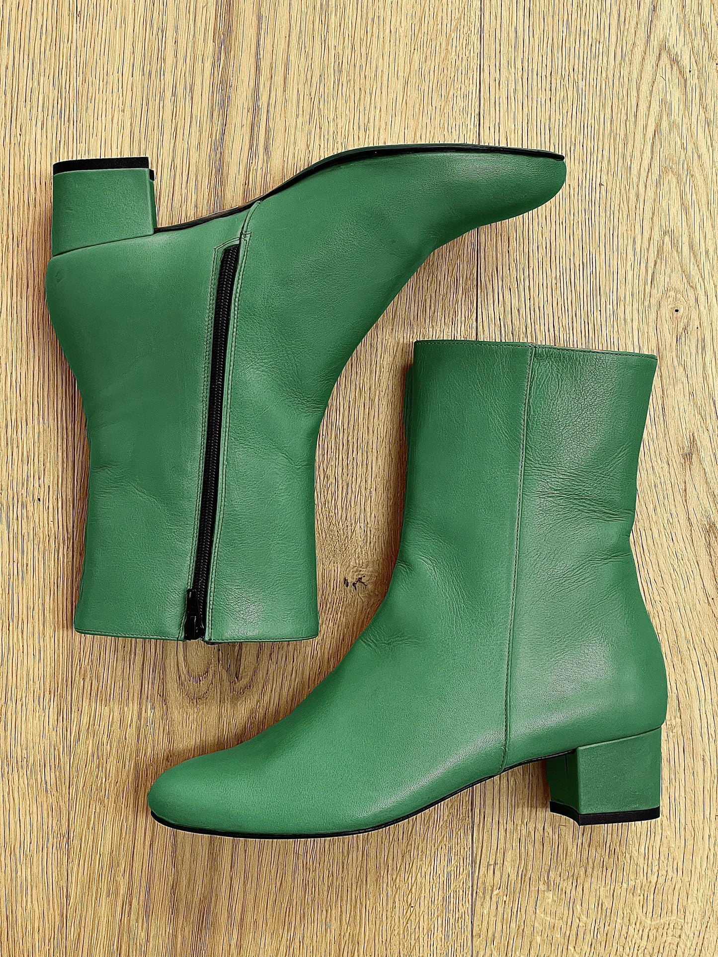 MAXIM GREEN LEATHER