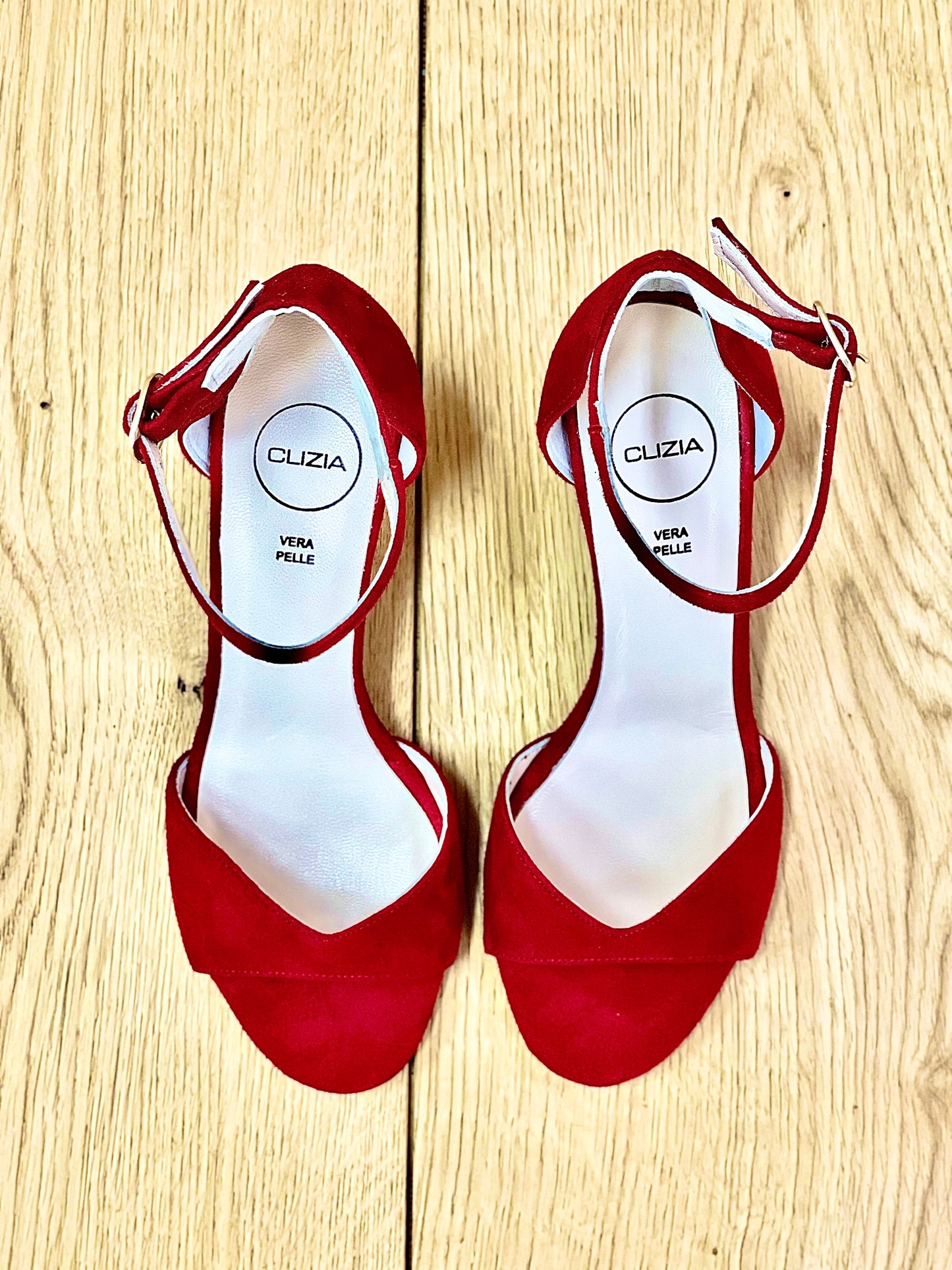 SHYLA RED SUEDE