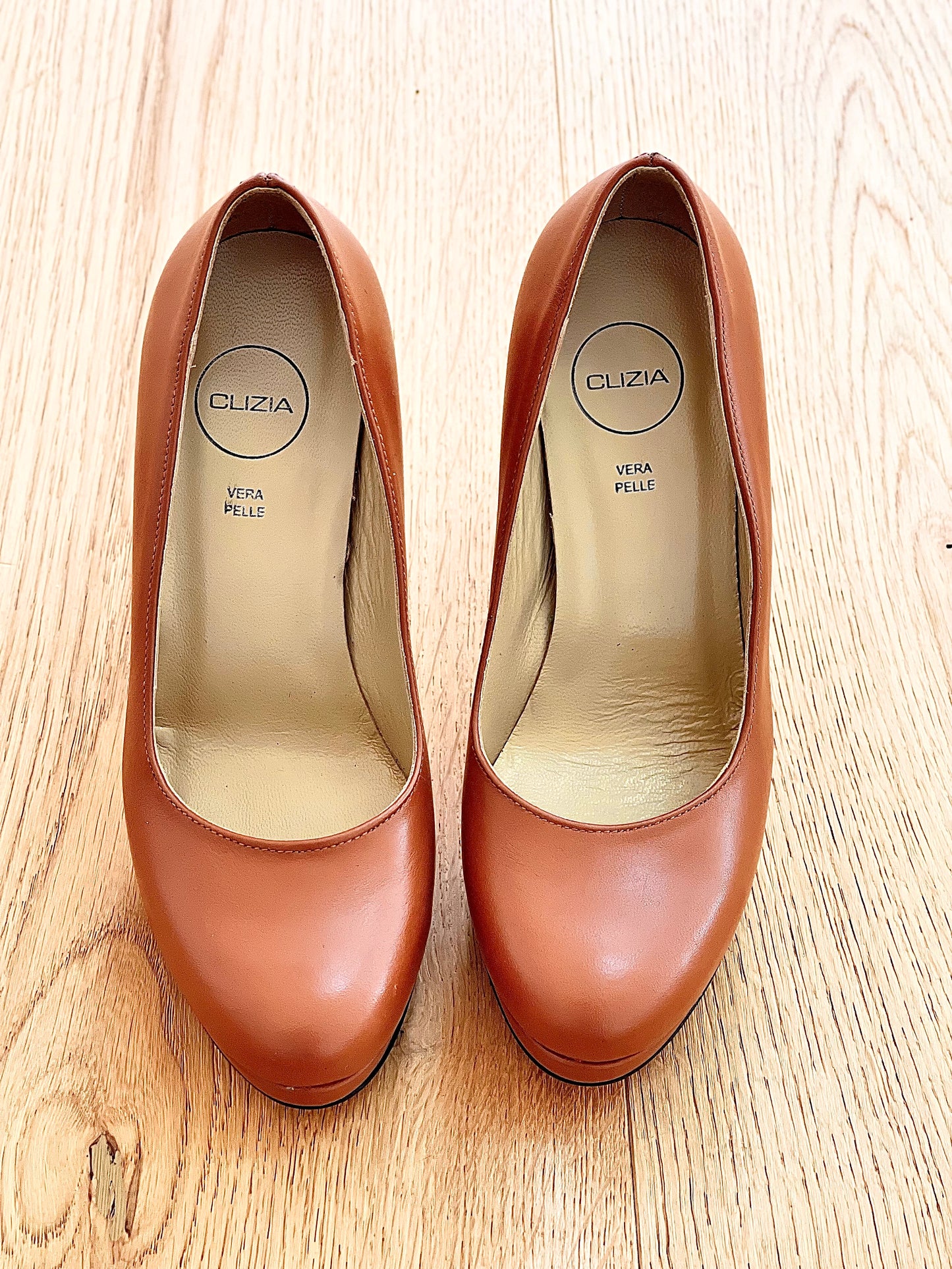 ANNA LEATHER COGNAC