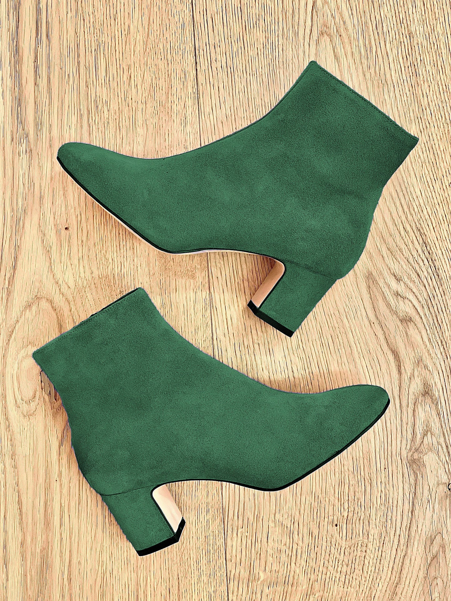 GREEN SUEDE LUCAS