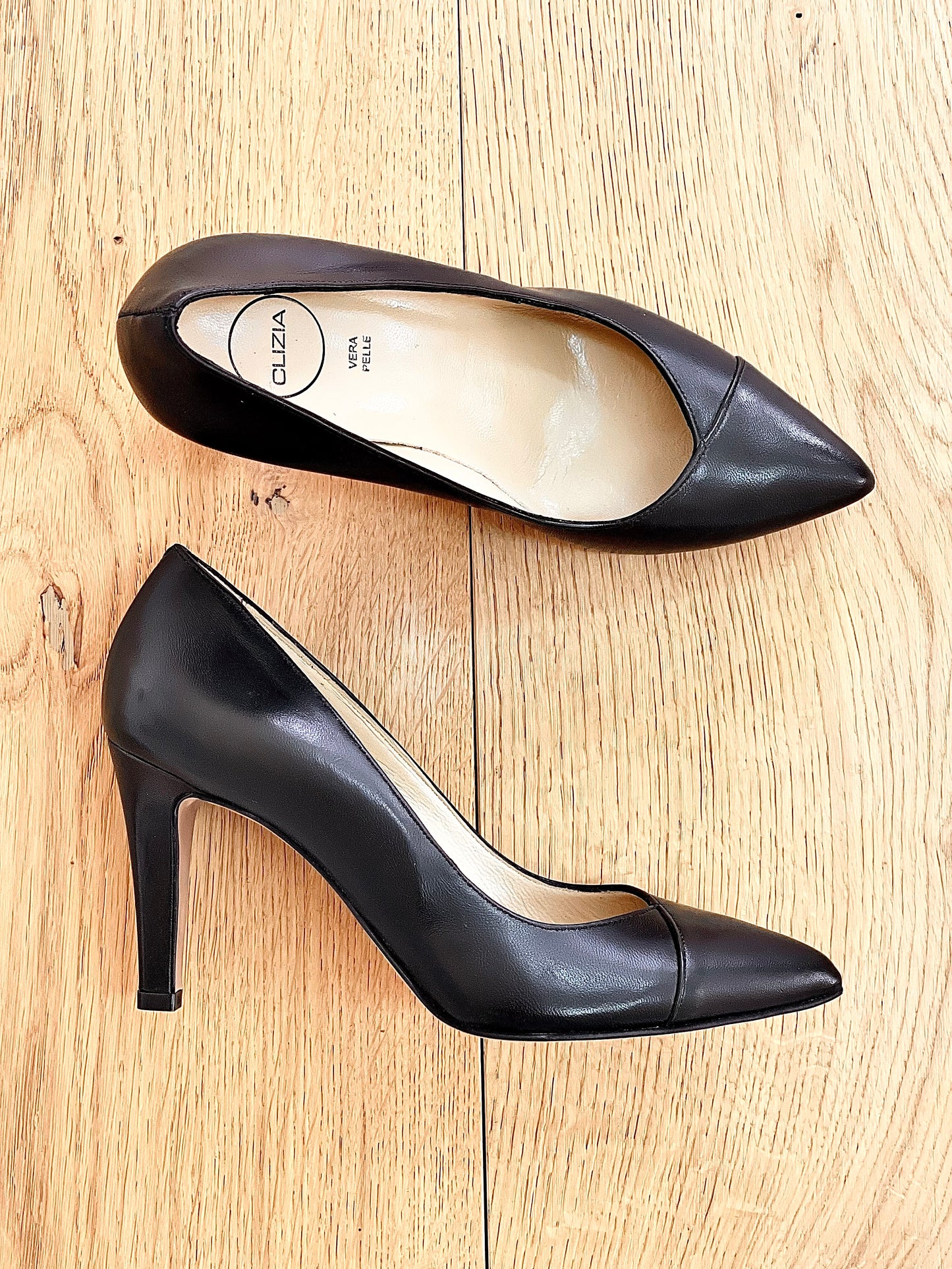 MILENA LEATHER BLACK