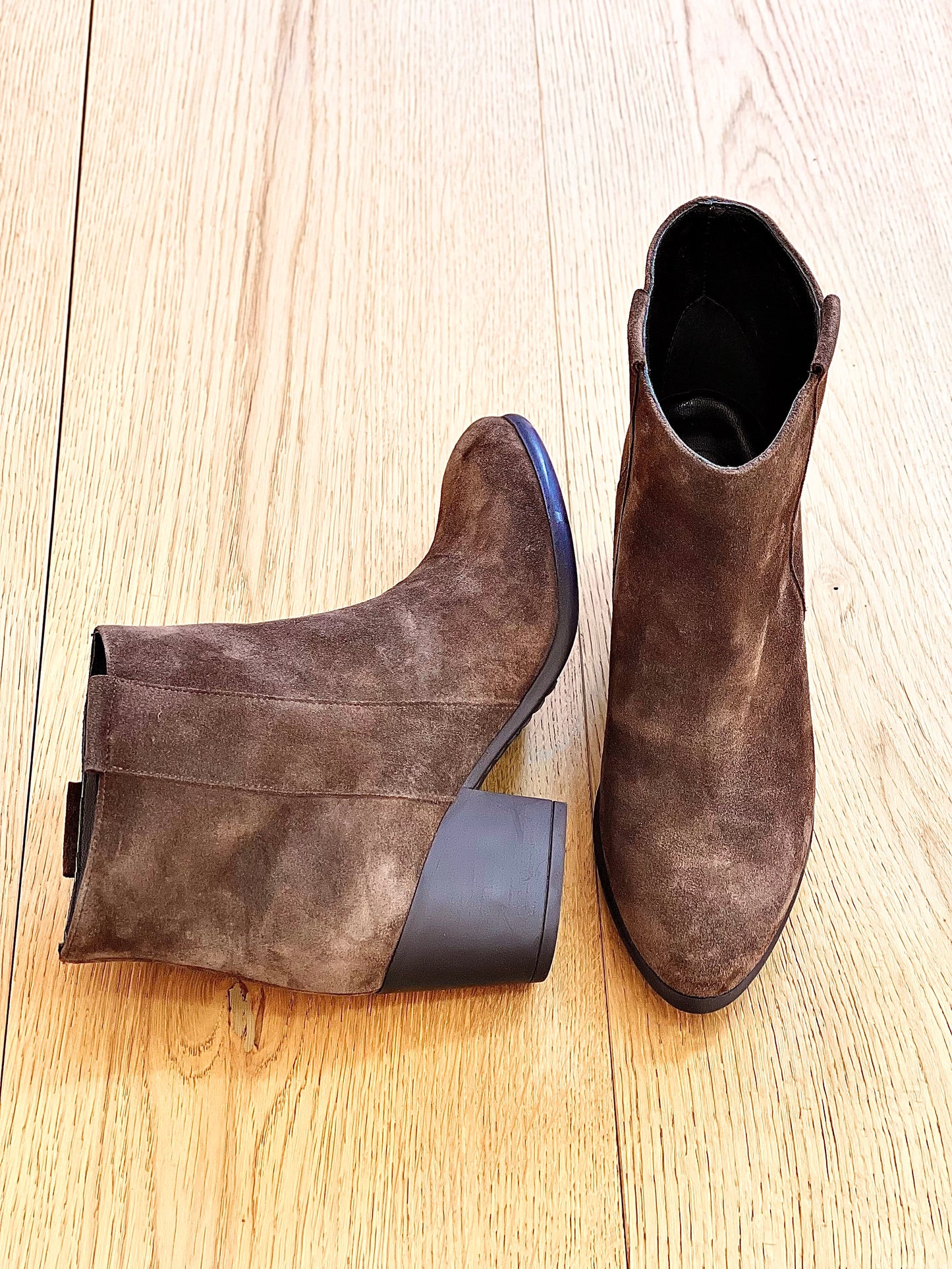 BROWN SUEDE TESSA