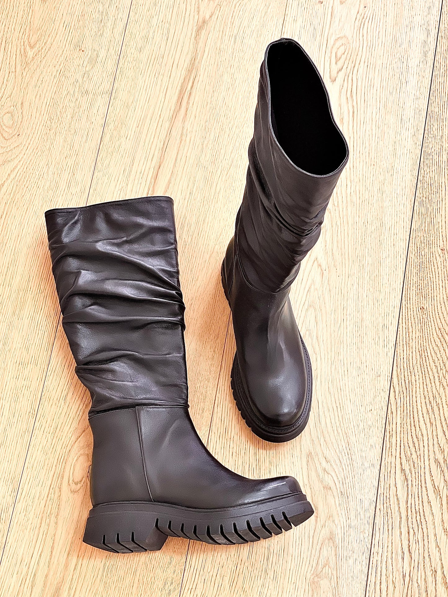 MORGAN LEATHER BLACK