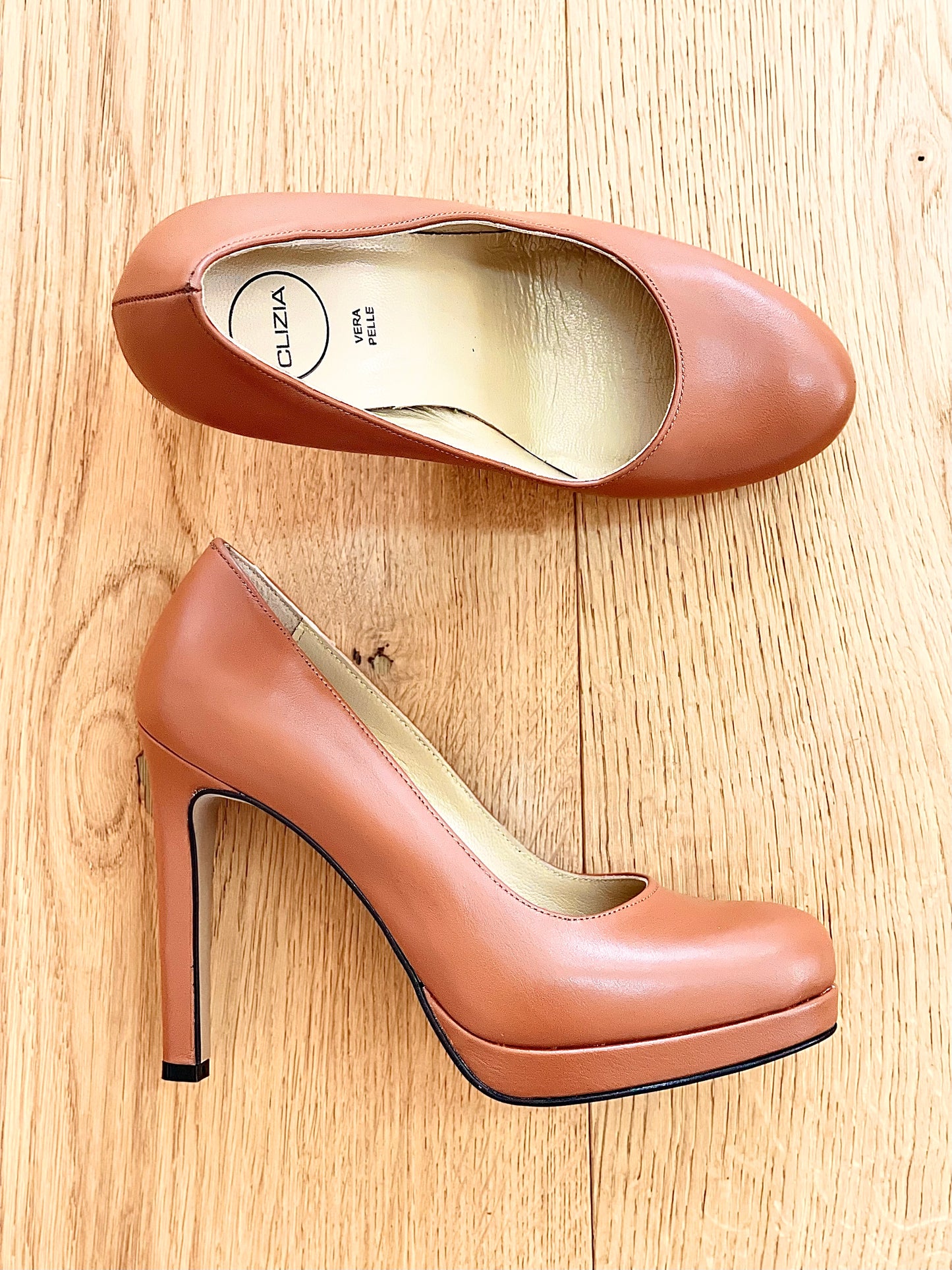 ANNA LEATHER COGNAC