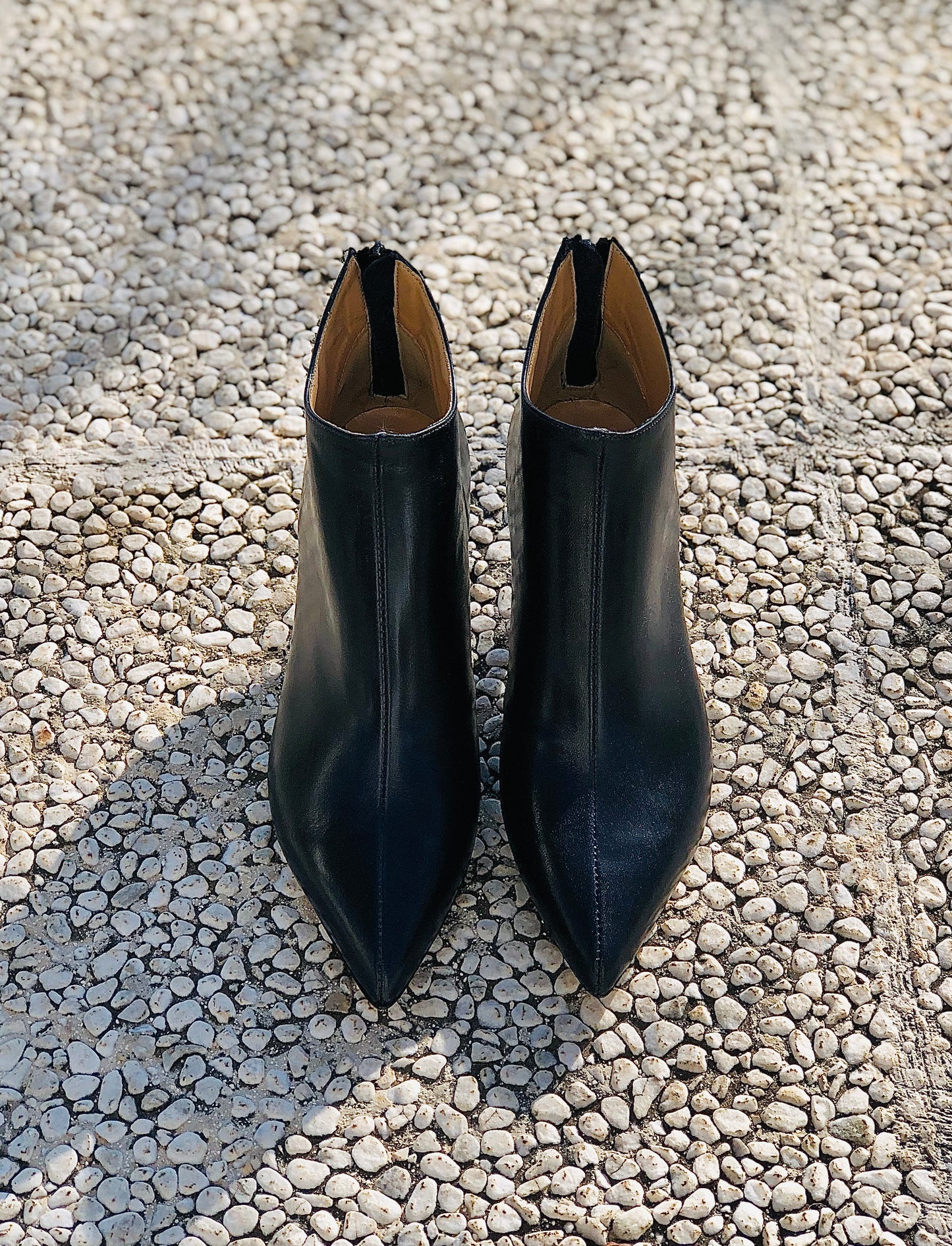 GHITA LEATHER BLUE