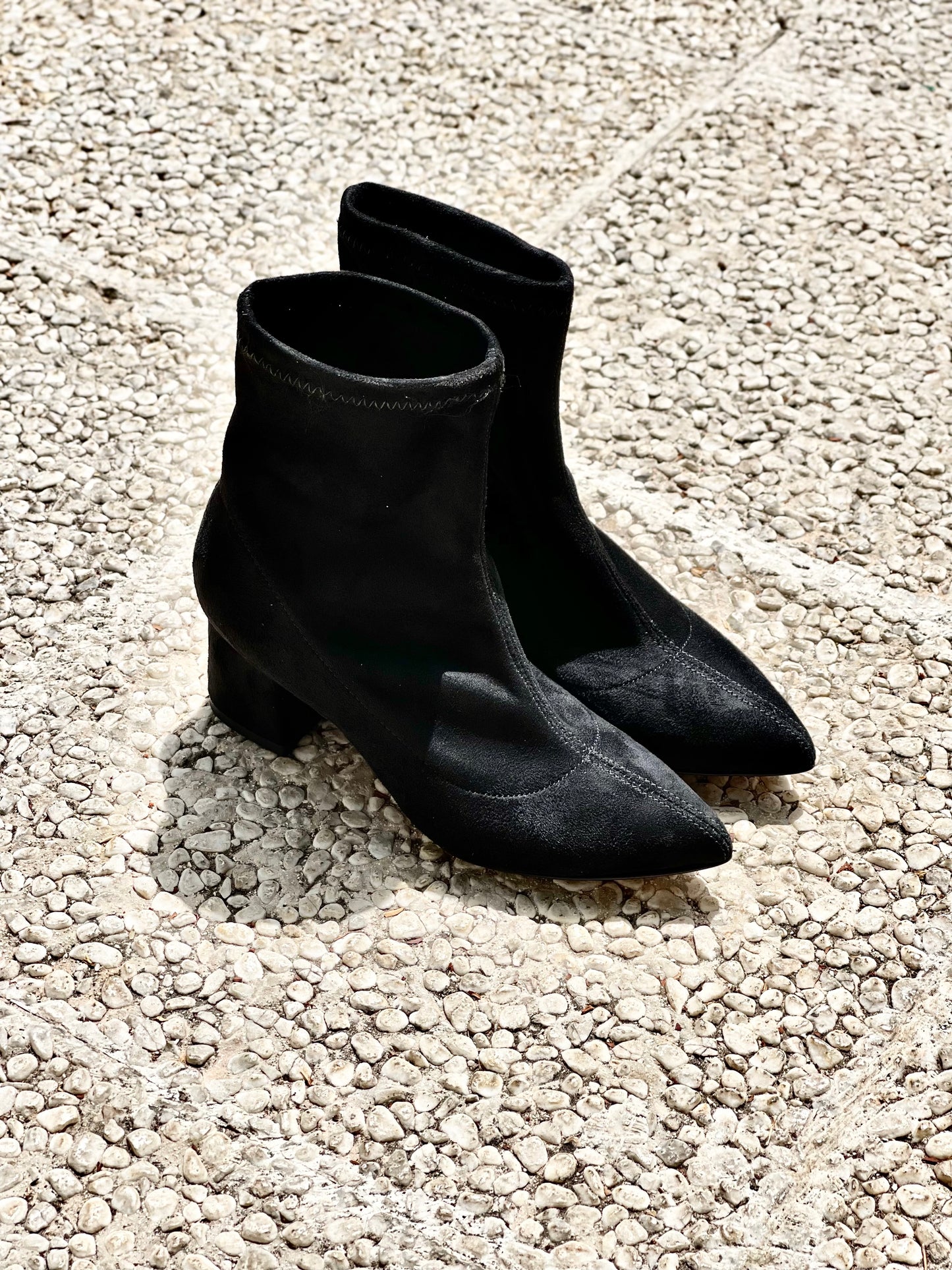 SERENA BLACK SUEDE